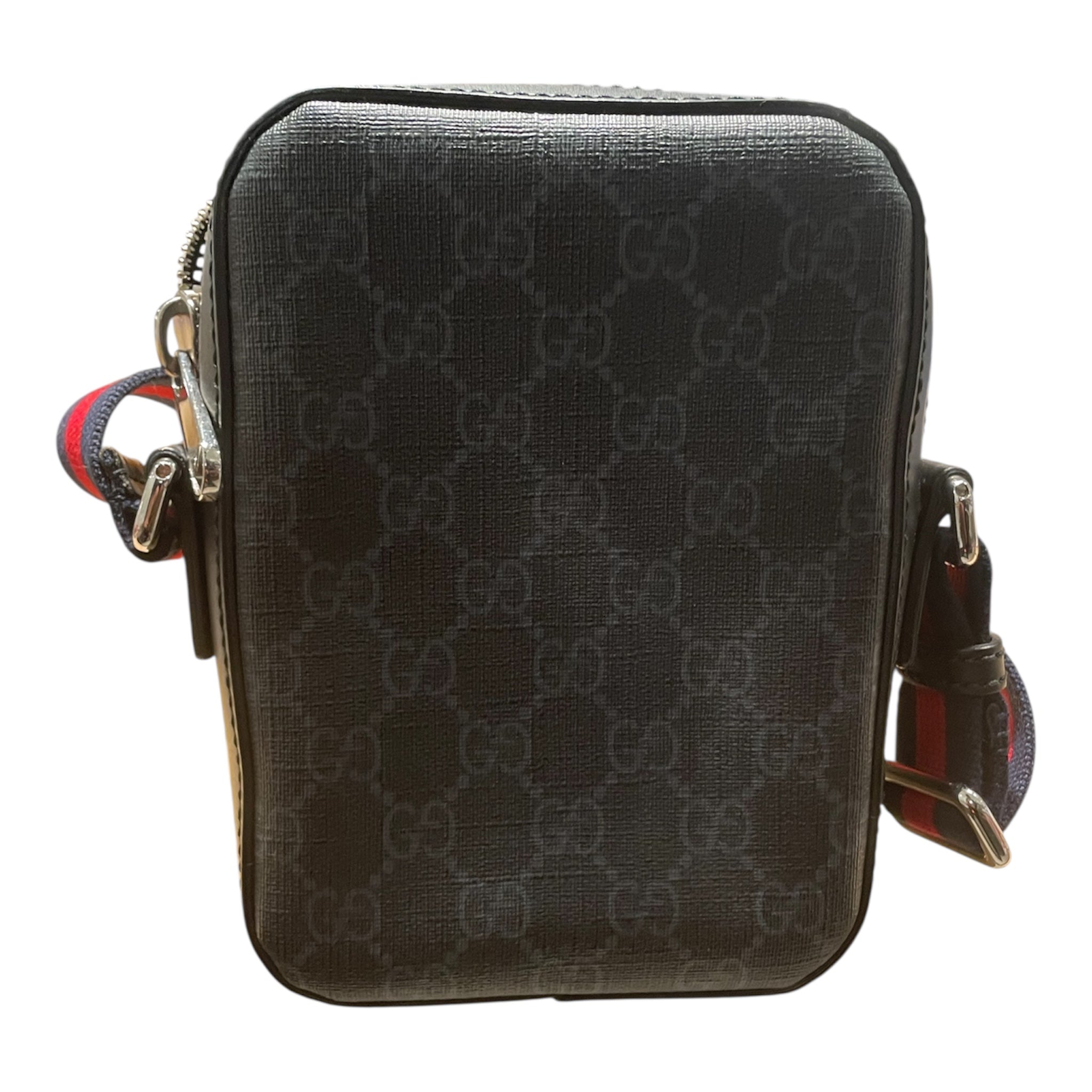 GUCCI/Cross Body Bag/Monogram/Leather/BLK/598103 520981 view 2