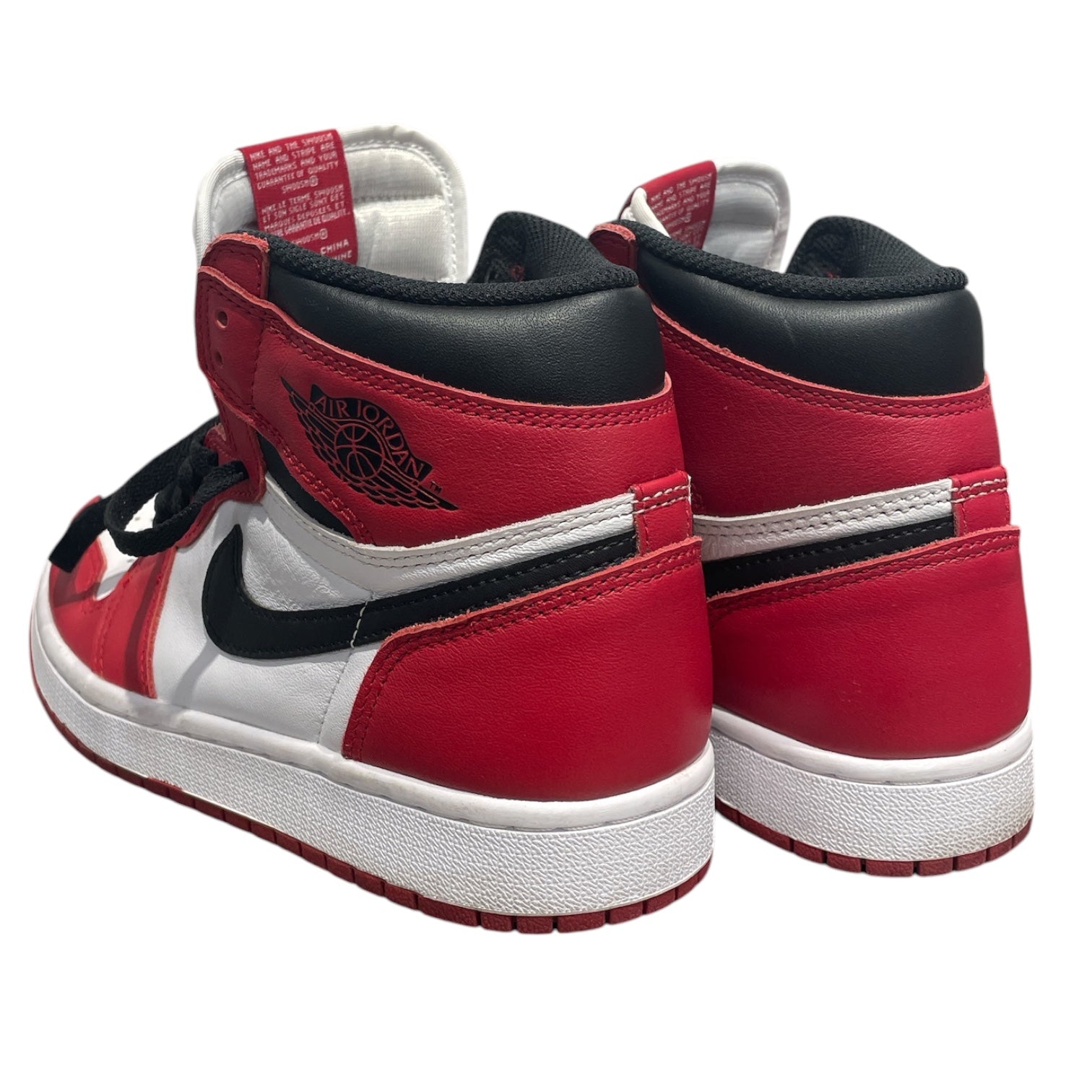 JORDAN BRAND/Hi-Sneakers/US 7/Leather/RED/1 Retro High OG Chicago view 2