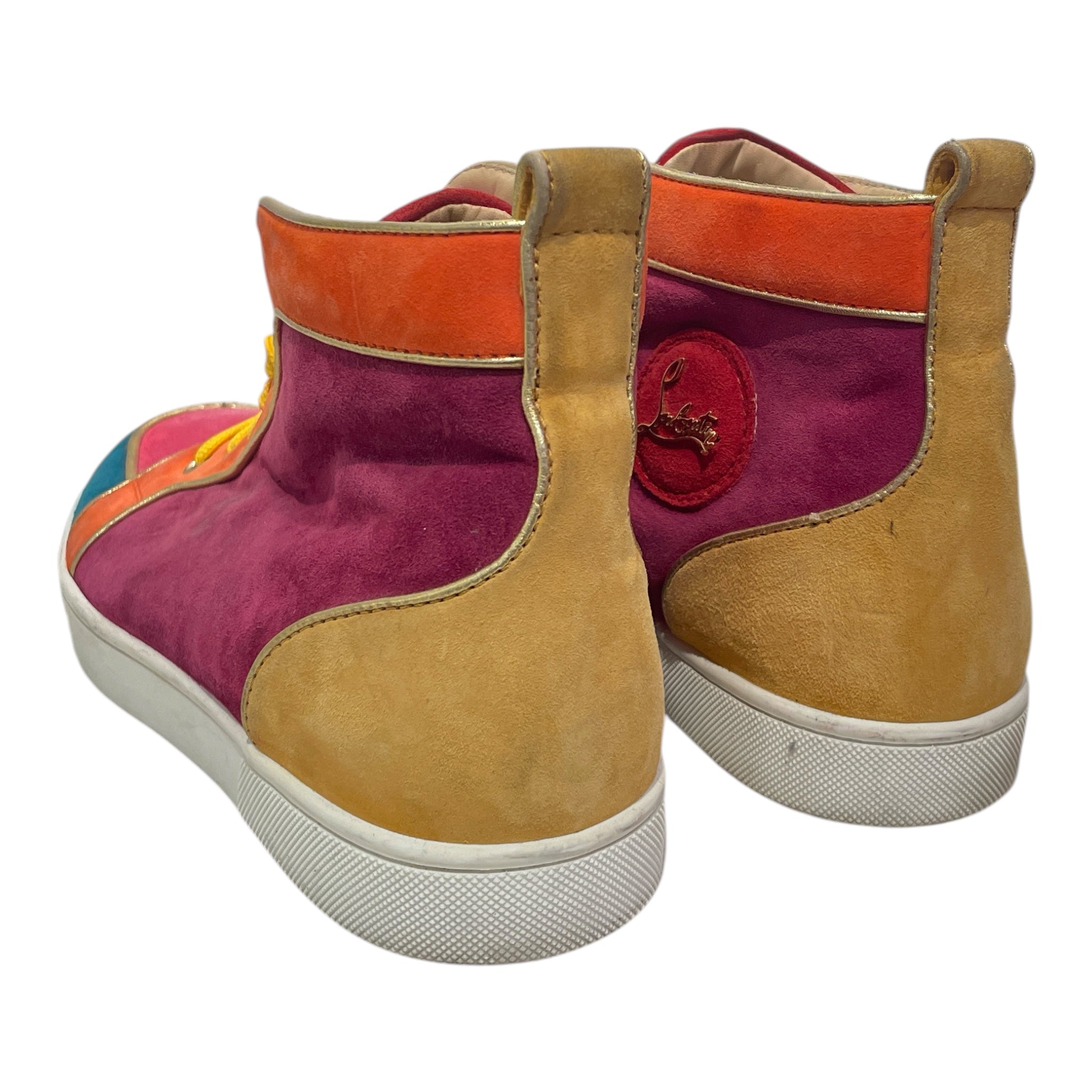 Christian Louboutin/Hi-Sneakers/EU 42.5/Suede/PNK/ view 2