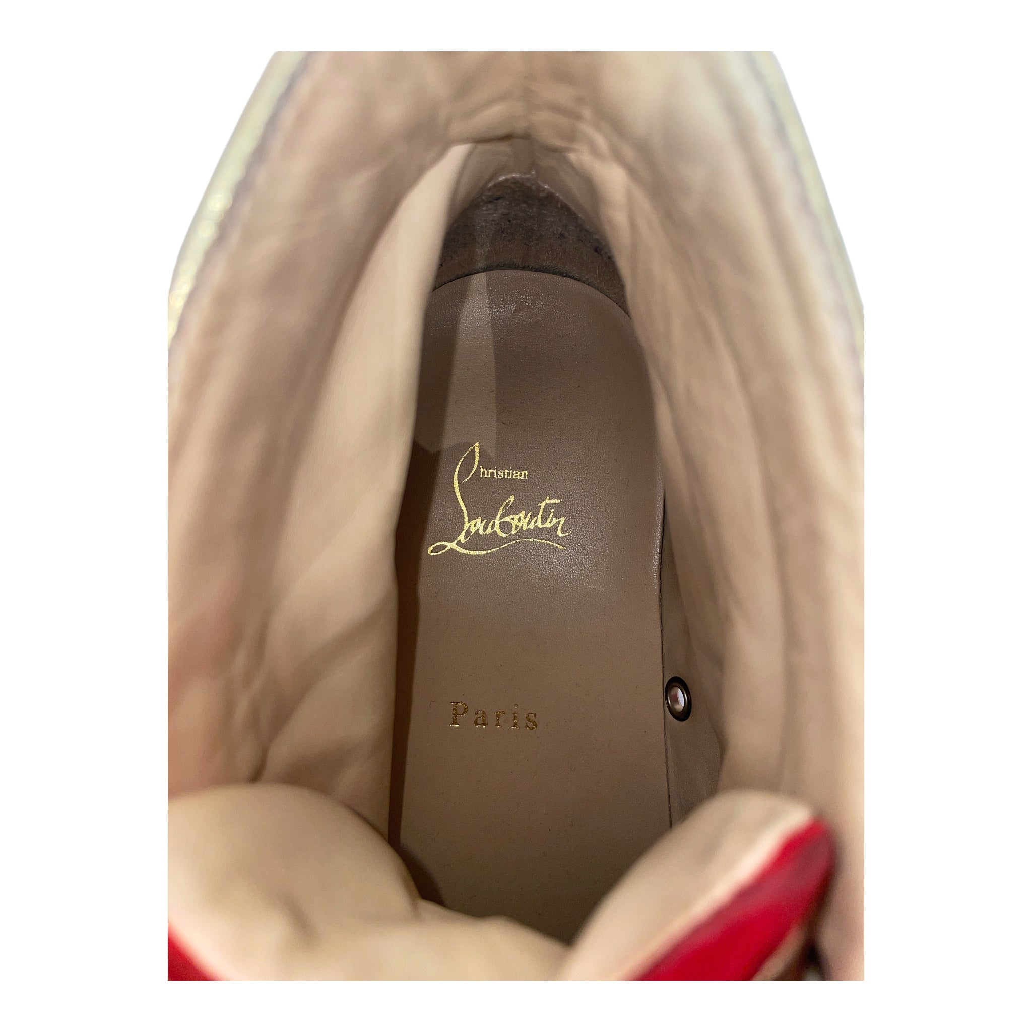 Christian Louboutin/Hi-Sneakers/EU 42.5/Suede/PNK/ view 3