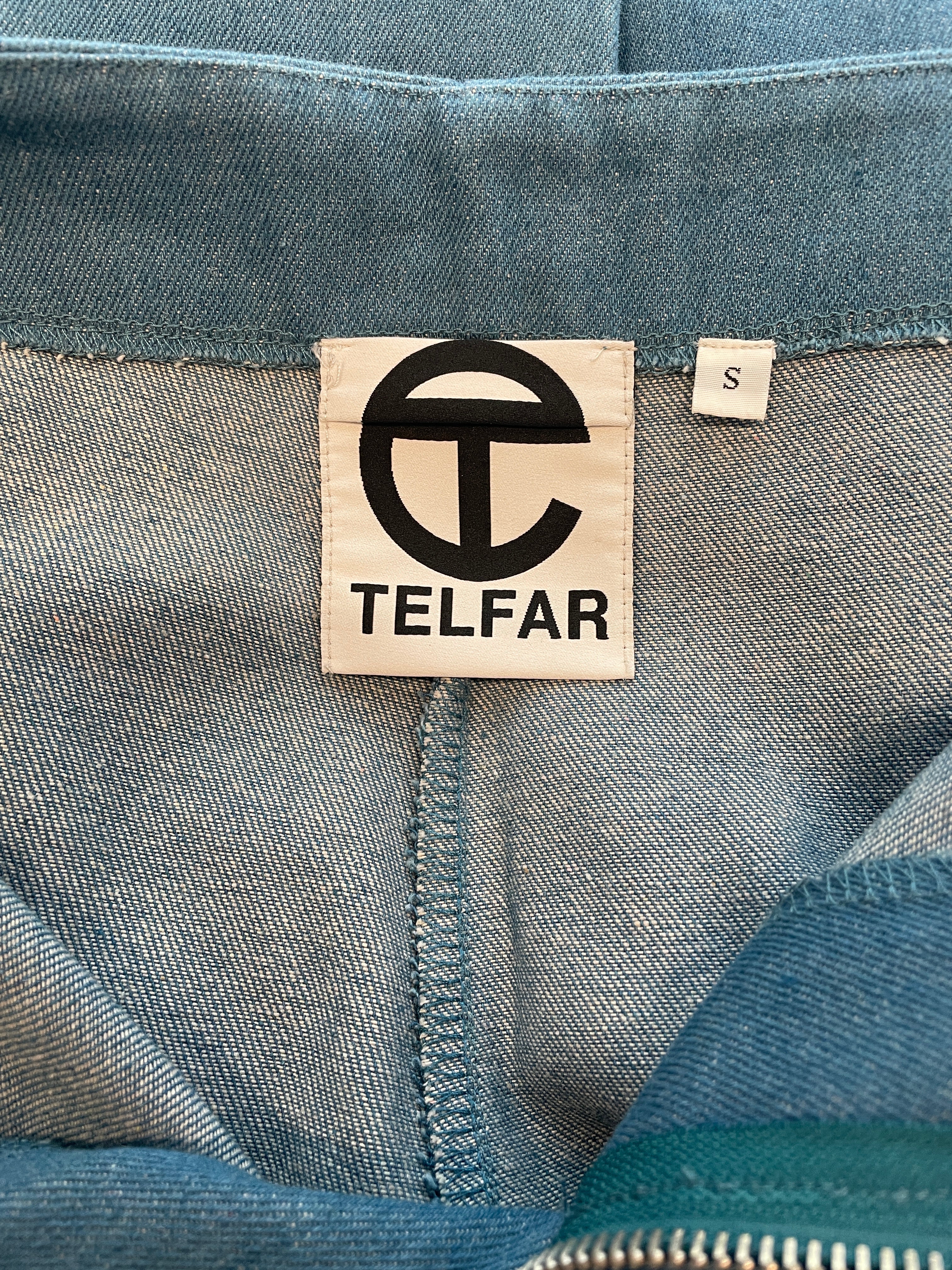 Telfar/Bottoms/S/Iridescent/BLU/OLD STYLE view 4