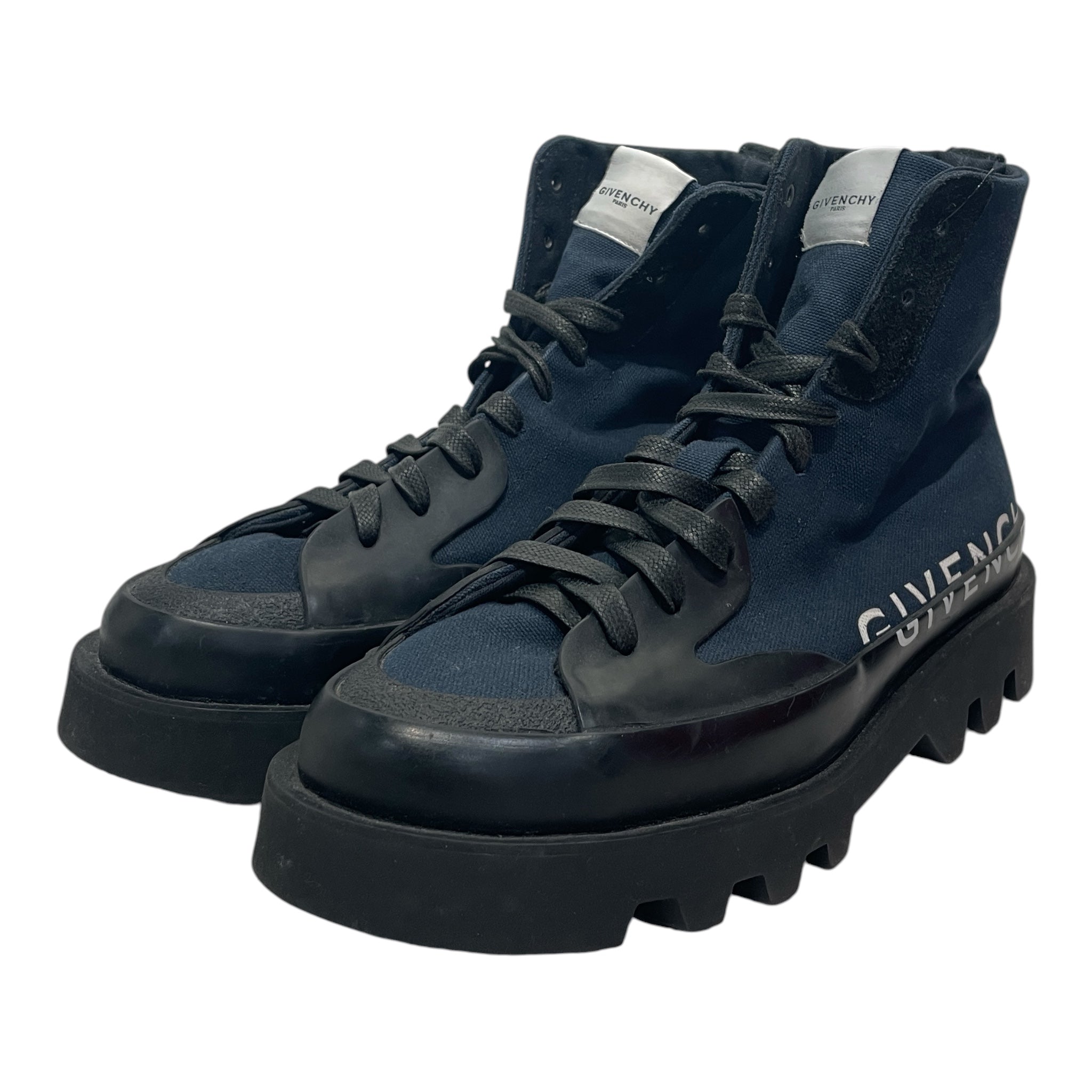 GIVENCHY/Dress Shoes/EU 42/Cotton/NVY/ view 1