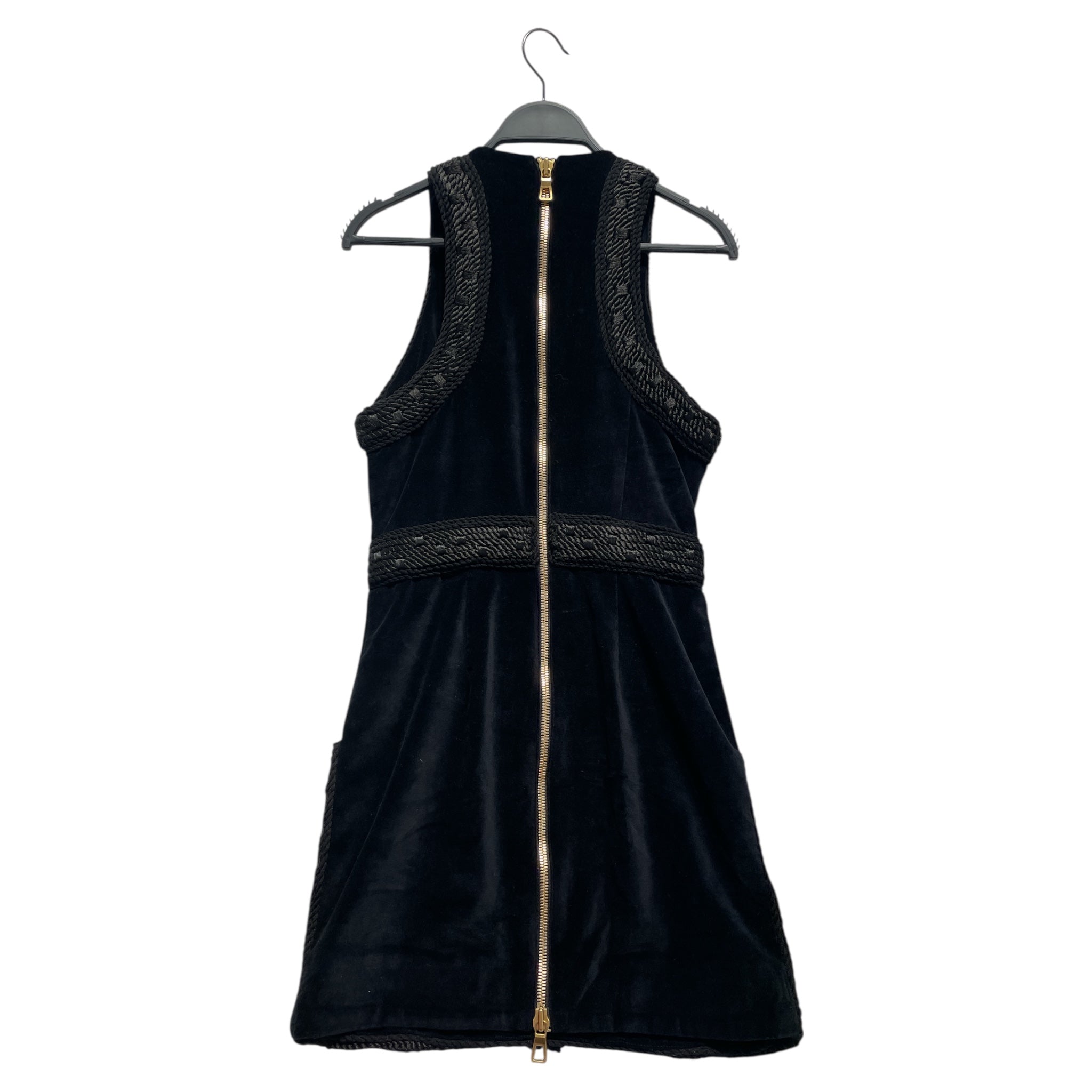BALMAIN/H&M/SL Dress/38/Cotton/BLK/Rope Dress view 2
