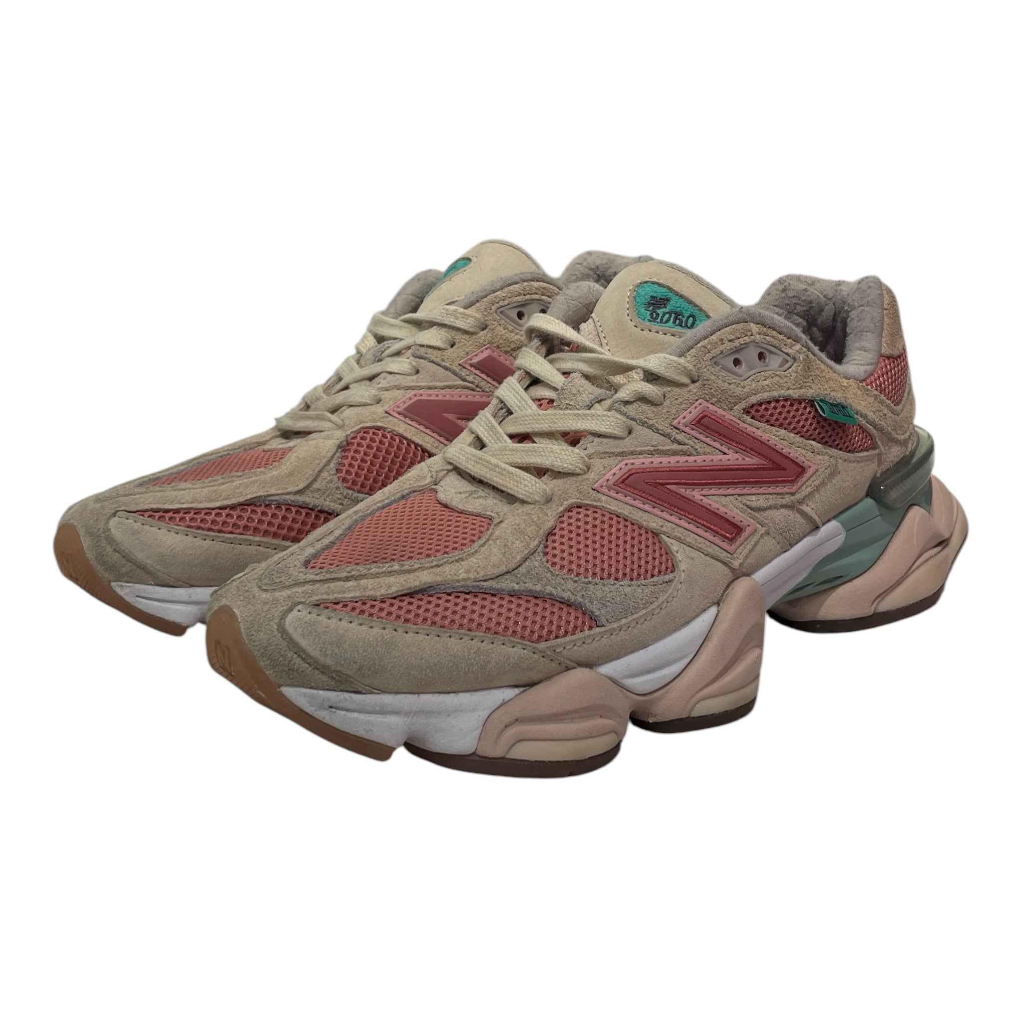 NEW BALANCE/Low-Sneakers/US 9.5/Suede/CRM/ view 1