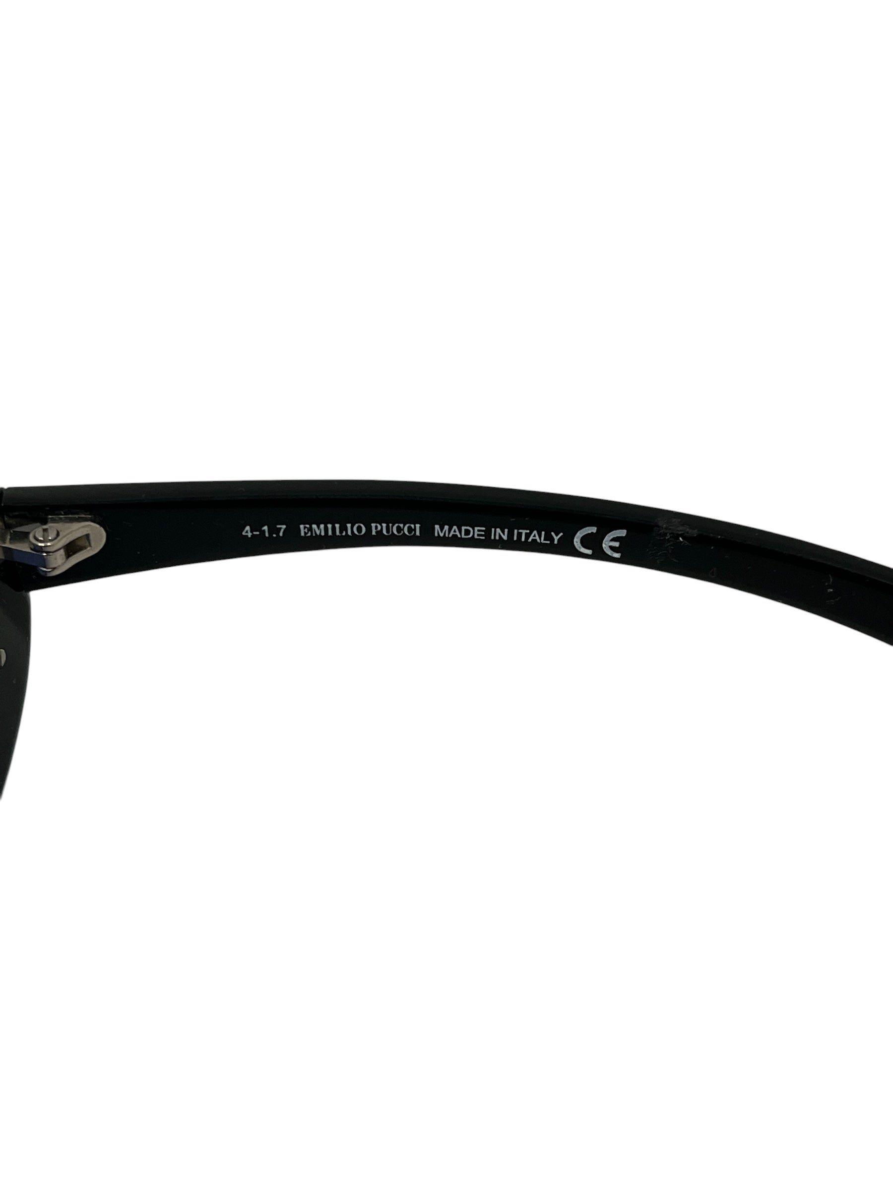 EMILIO PUCCI/Sunglasses/Celluloid/BLK/L's/EP 75 01V 139 130 2 view 4