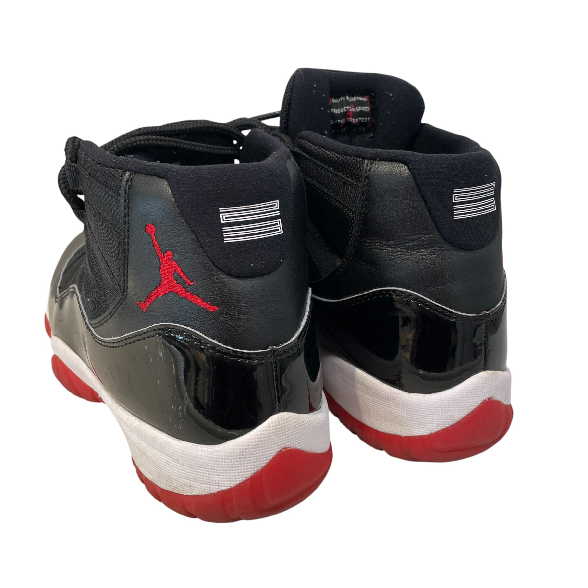 NIKE/AIR JORDAN 11 RETRO/Hi-Sneakers/US 9.5/Leather/BLK/378037-061 view 2