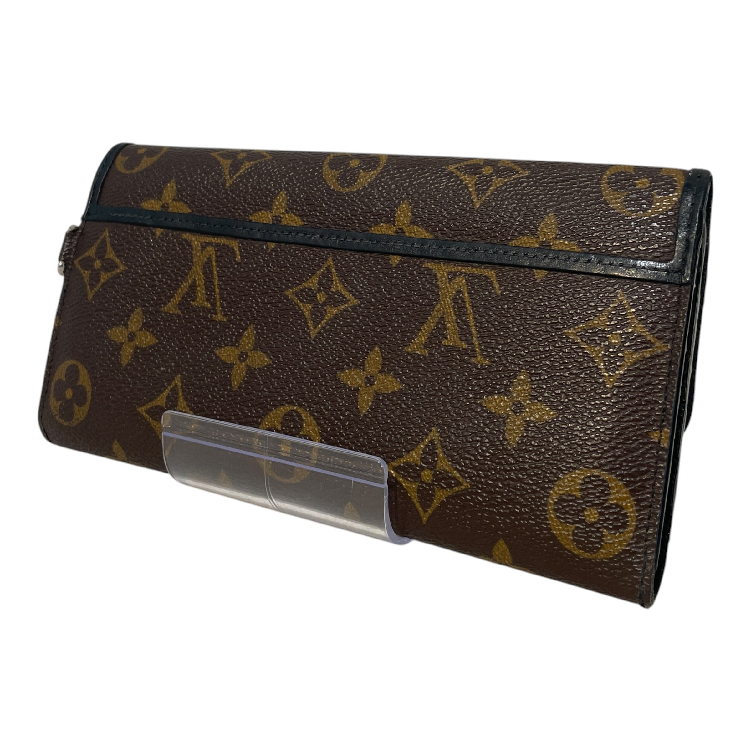 LOUIS VUITTON/Long Wallet/Monogram/Leather/BRW/Macassar Long Walet view 2