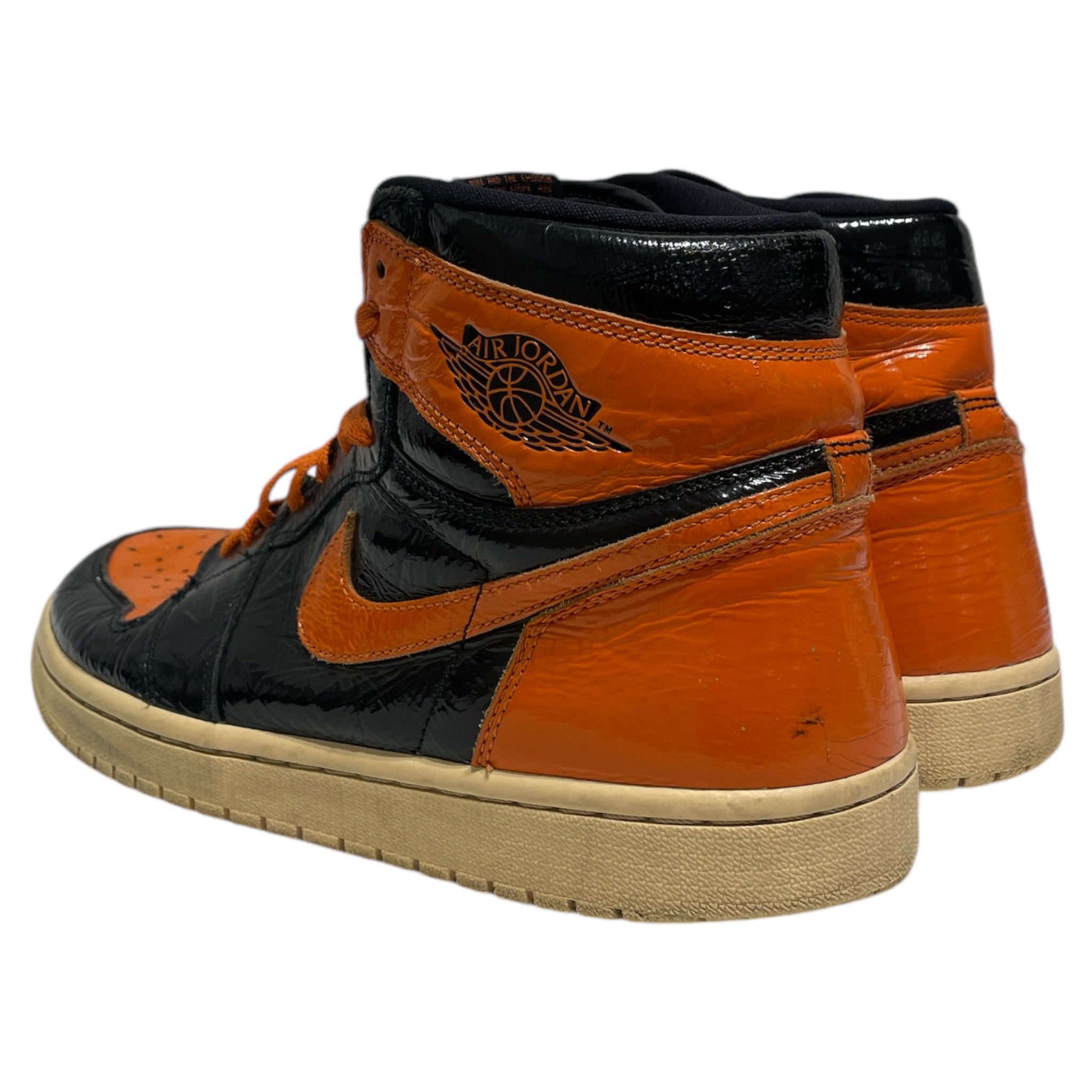 Jordan/Hi-Sneakers/US 10.5/ORN/Jordan 1 Shattered BackBoard view 2