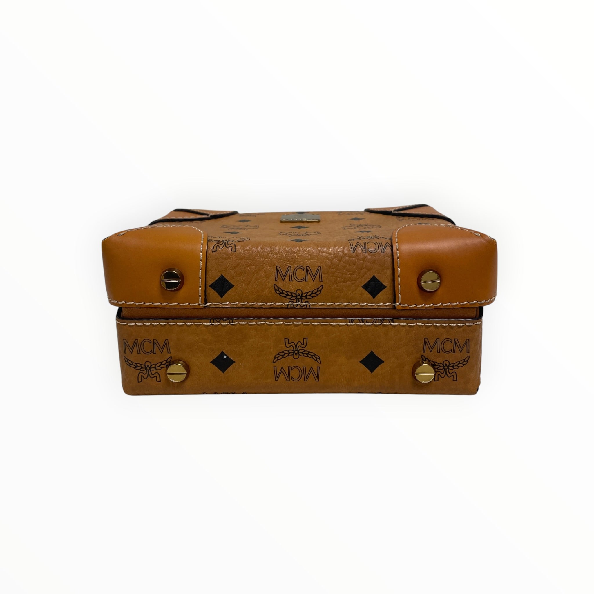 MCM/Bag/Leather/BRW/monagram view 4