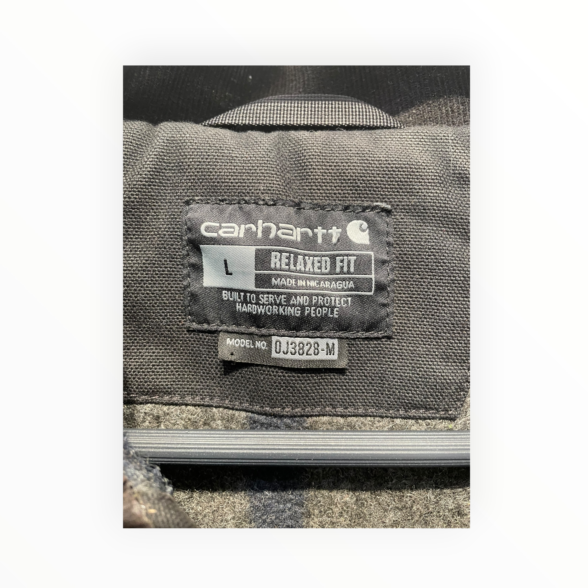 Carhartt/Jacket/L/Cotton/BLK/Detroit Jacket view 3