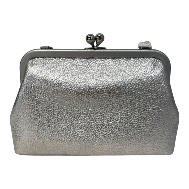 COACH/Cross Body Bag/Leather/SLV/Nora Kisslock