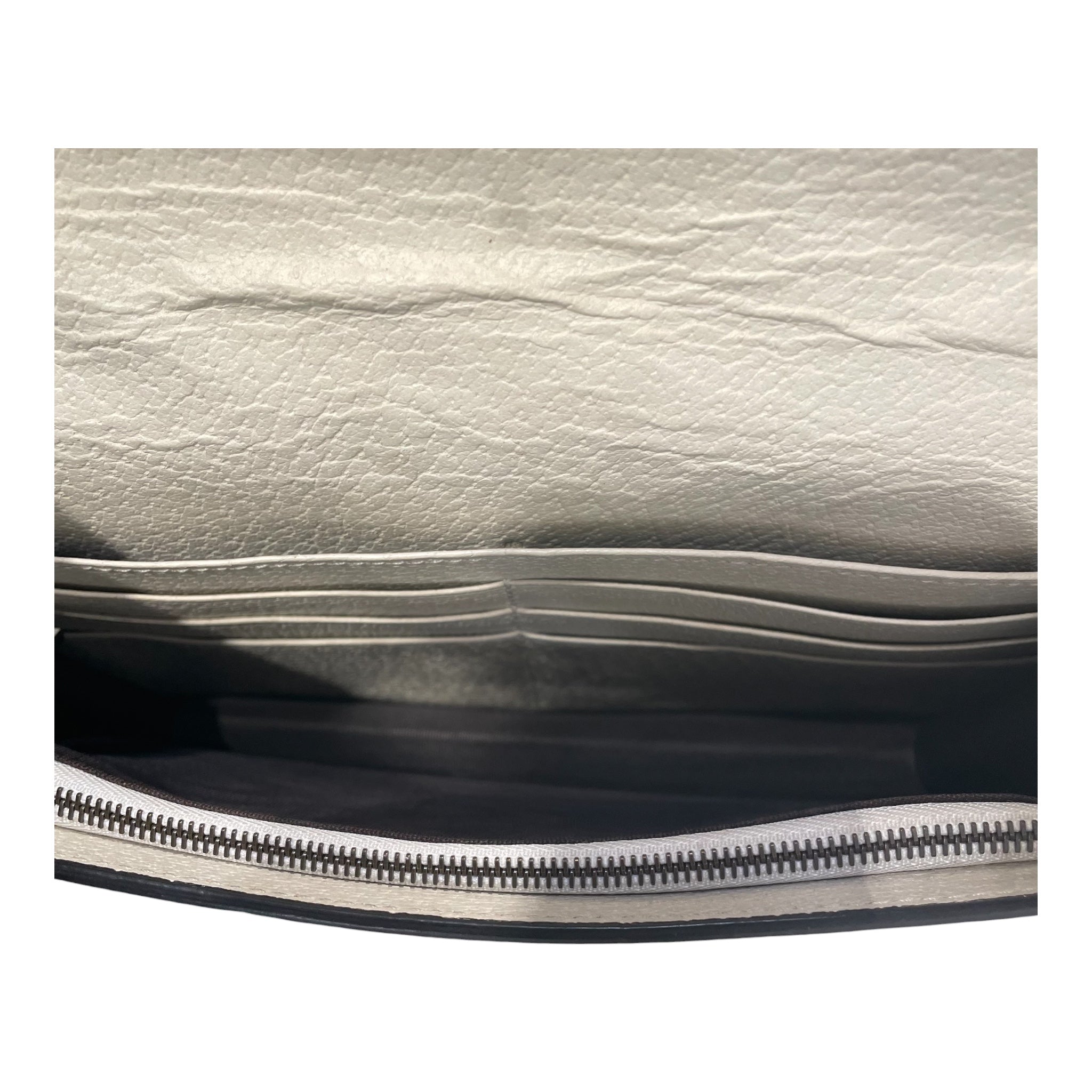 GUCCI/Cross Body Bag/Monogram/Leather/KHK/QUEEN MARGARET PEARL BEE view 5