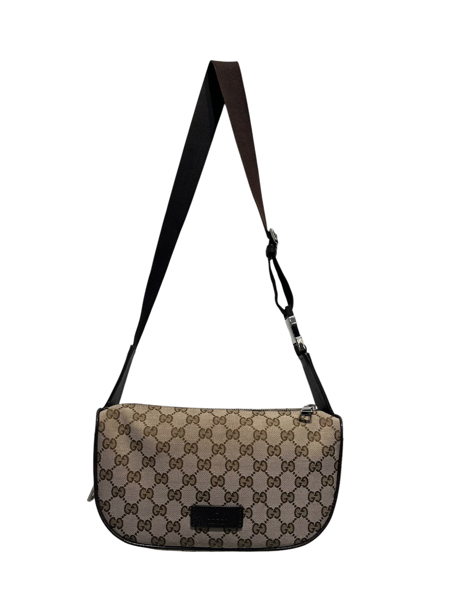 GUCCI/Fanny Pack/Monogram/KHK/GG SUPREME FANNY view 1