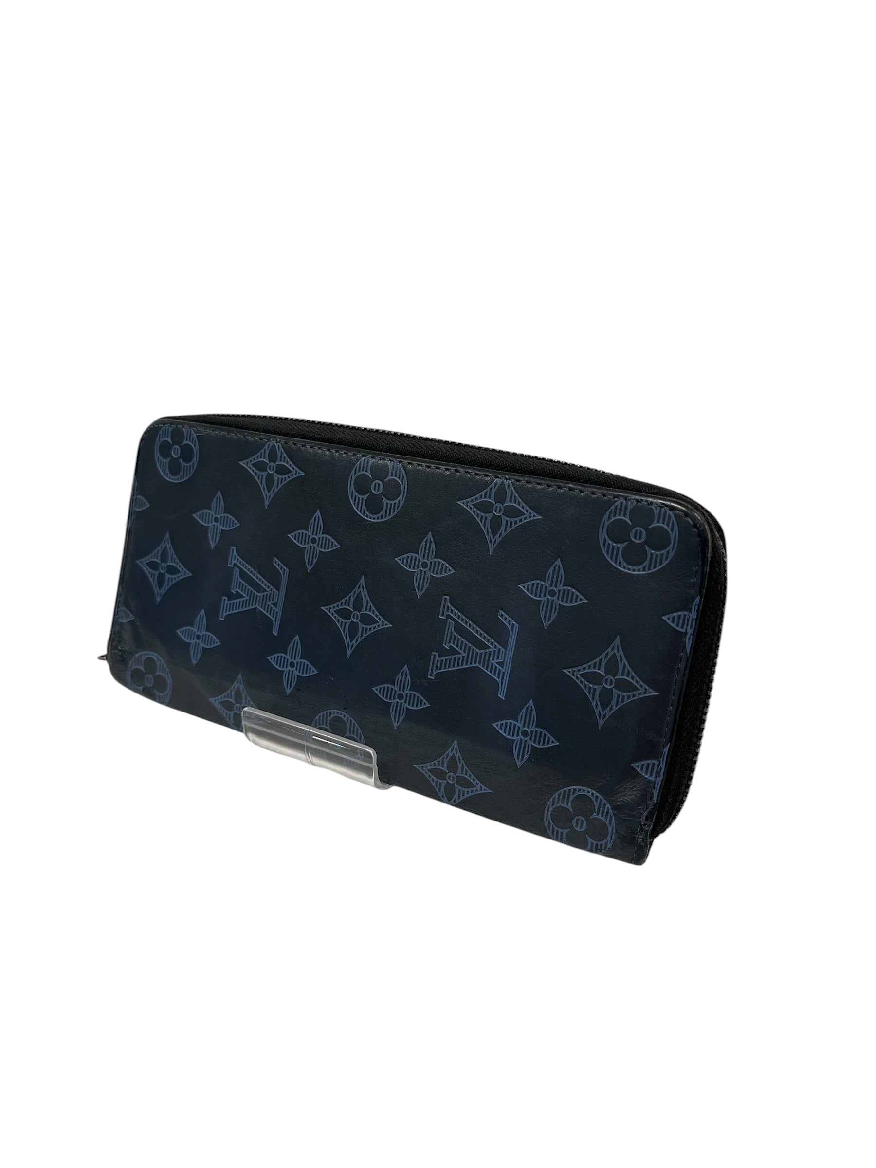 LOUIS VUITTON/Long Wallet/Monogram/Leather/NVY/L's/LEATHER MONOGRAM WALLET view 2