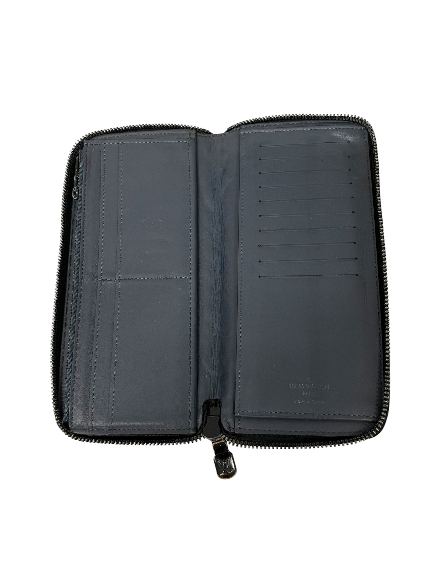 LOUIS VUITTON/Long Wallet/Monogram/Leather/NVY/L's/LEATHER MONOGRAM WALLET view 4