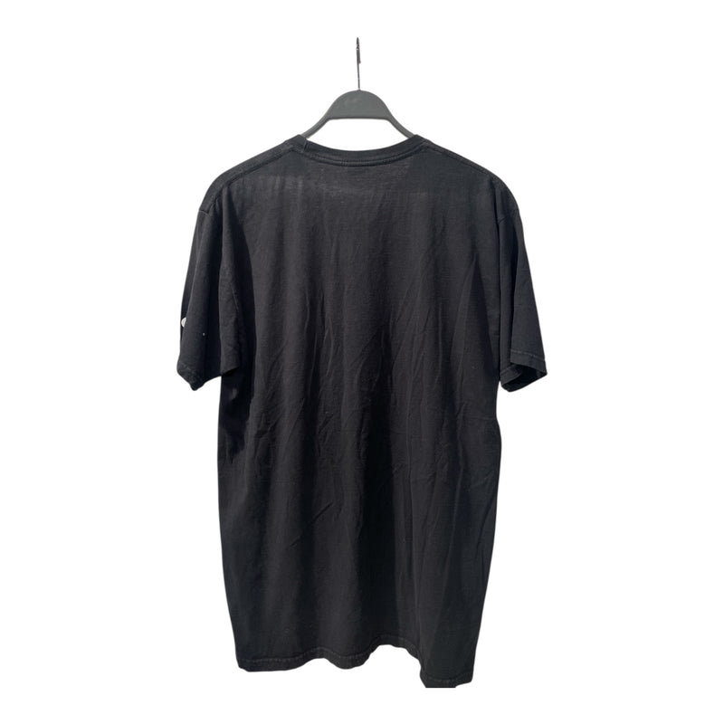 STUSSY/T-Shirt/L/Cotton/BLK/MTV RAPS