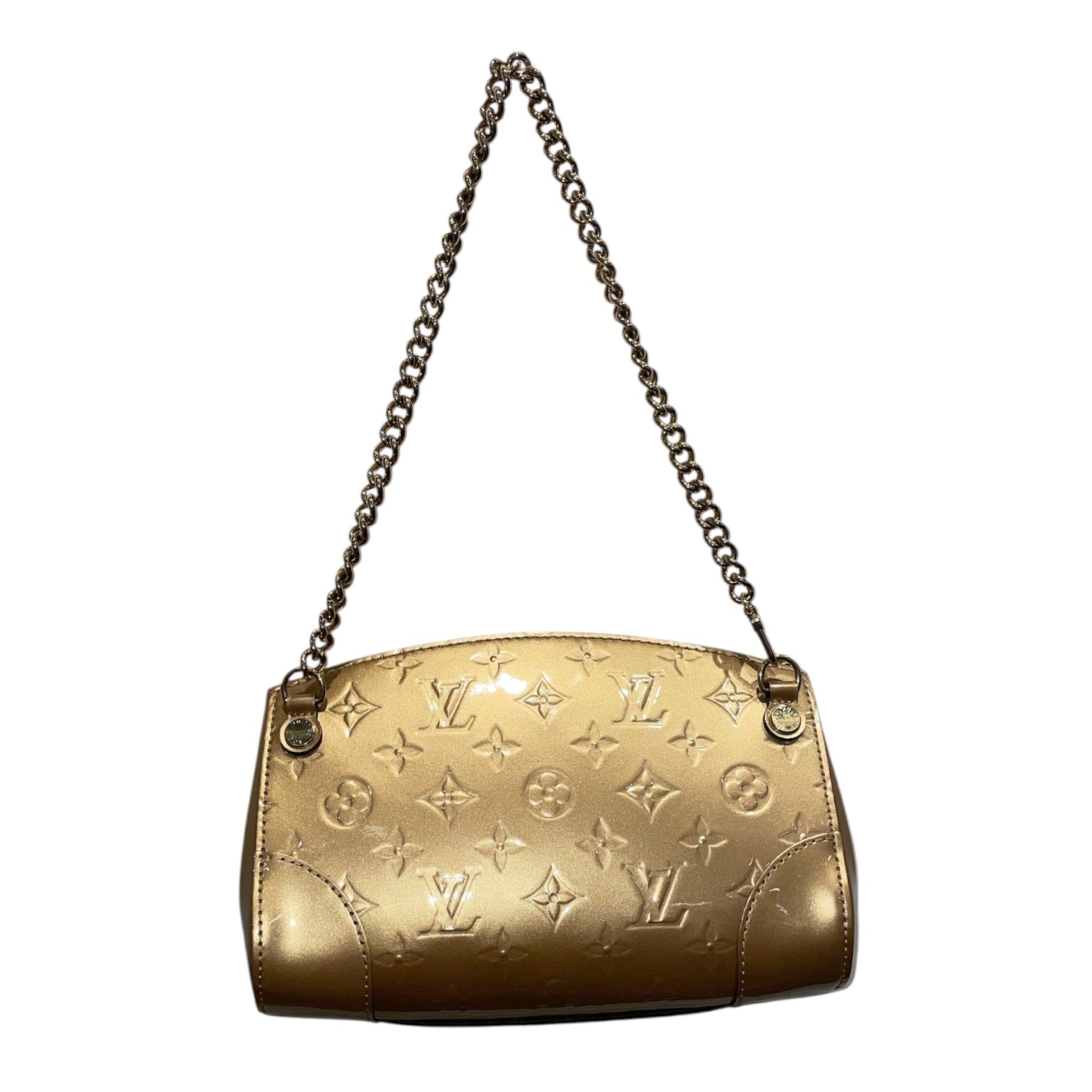LOUIS VUITTON/Hand Bag/Monogram/Leather/GLD/VERNIS SANTA MONICA
