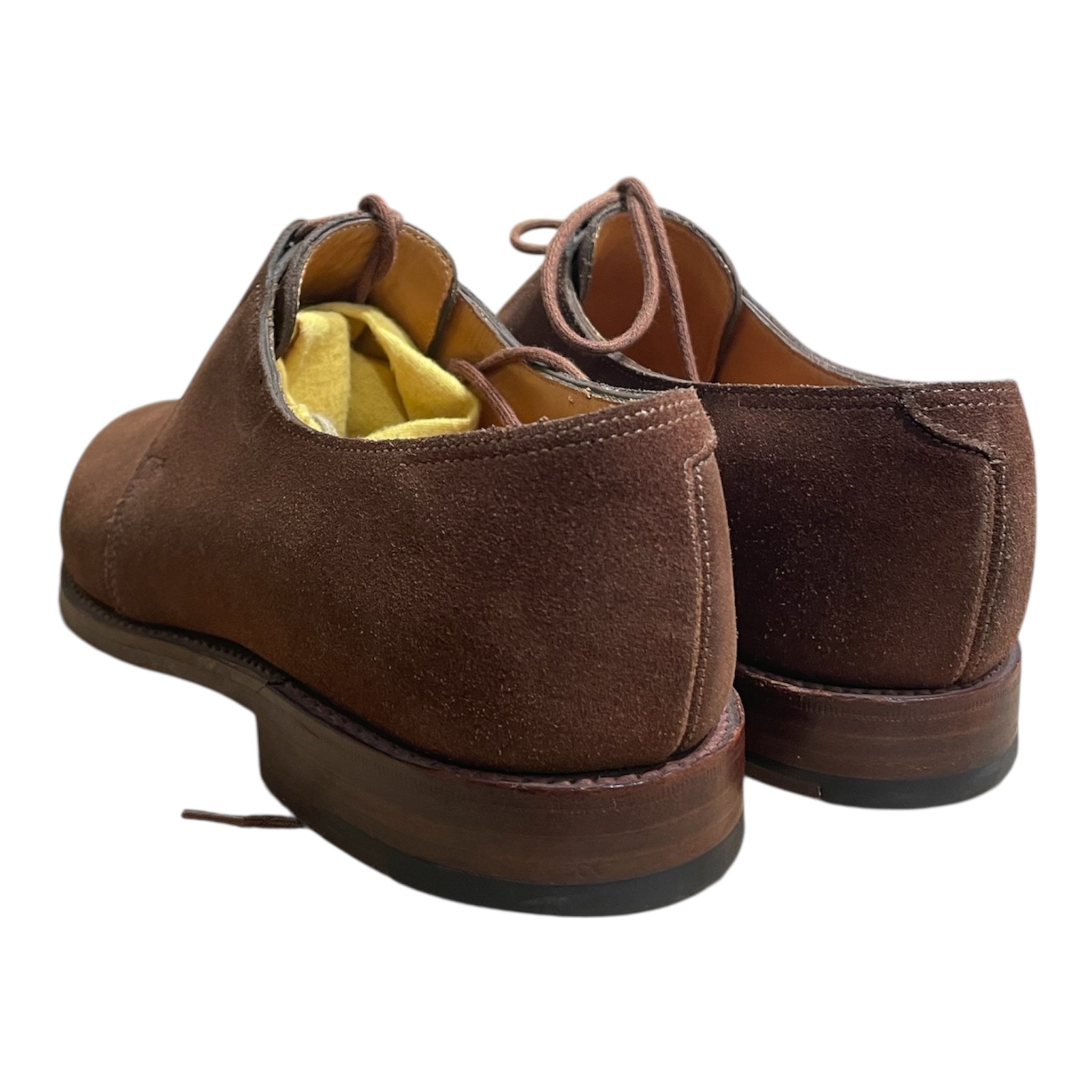 JOHN LOBB/Dress Shoes/US 6.5/Leather/BRW/suede view 2
