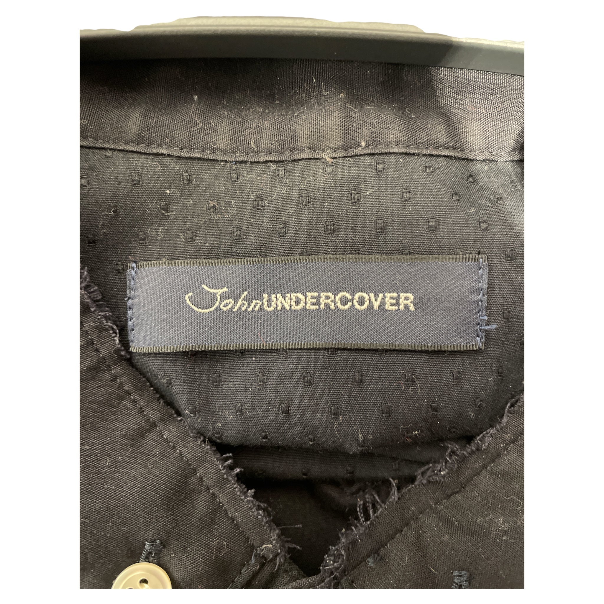 John UNDERCOVER/LS Shirt/2/NVY/ view 3