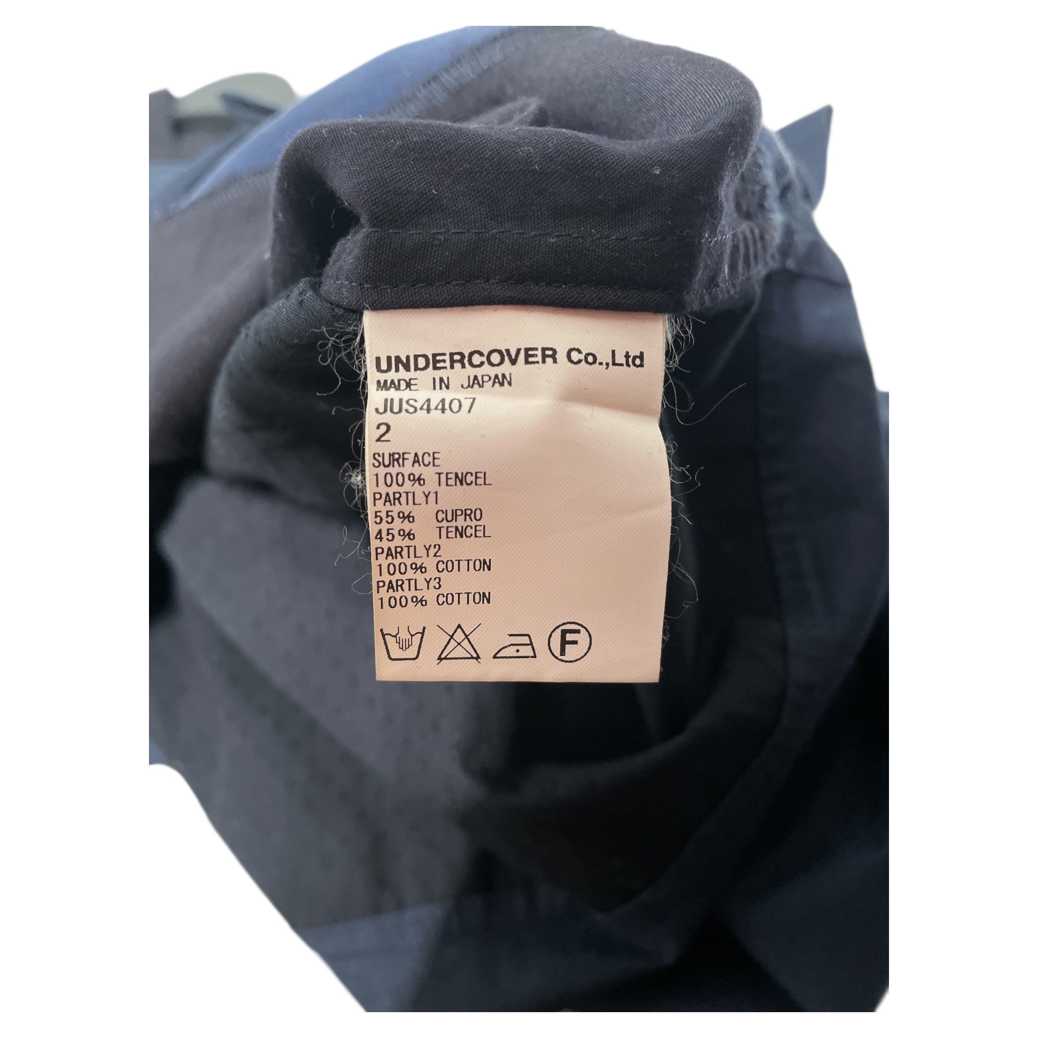 John UNDERCOVER/LS Shirt/2/NVY/ view 4
