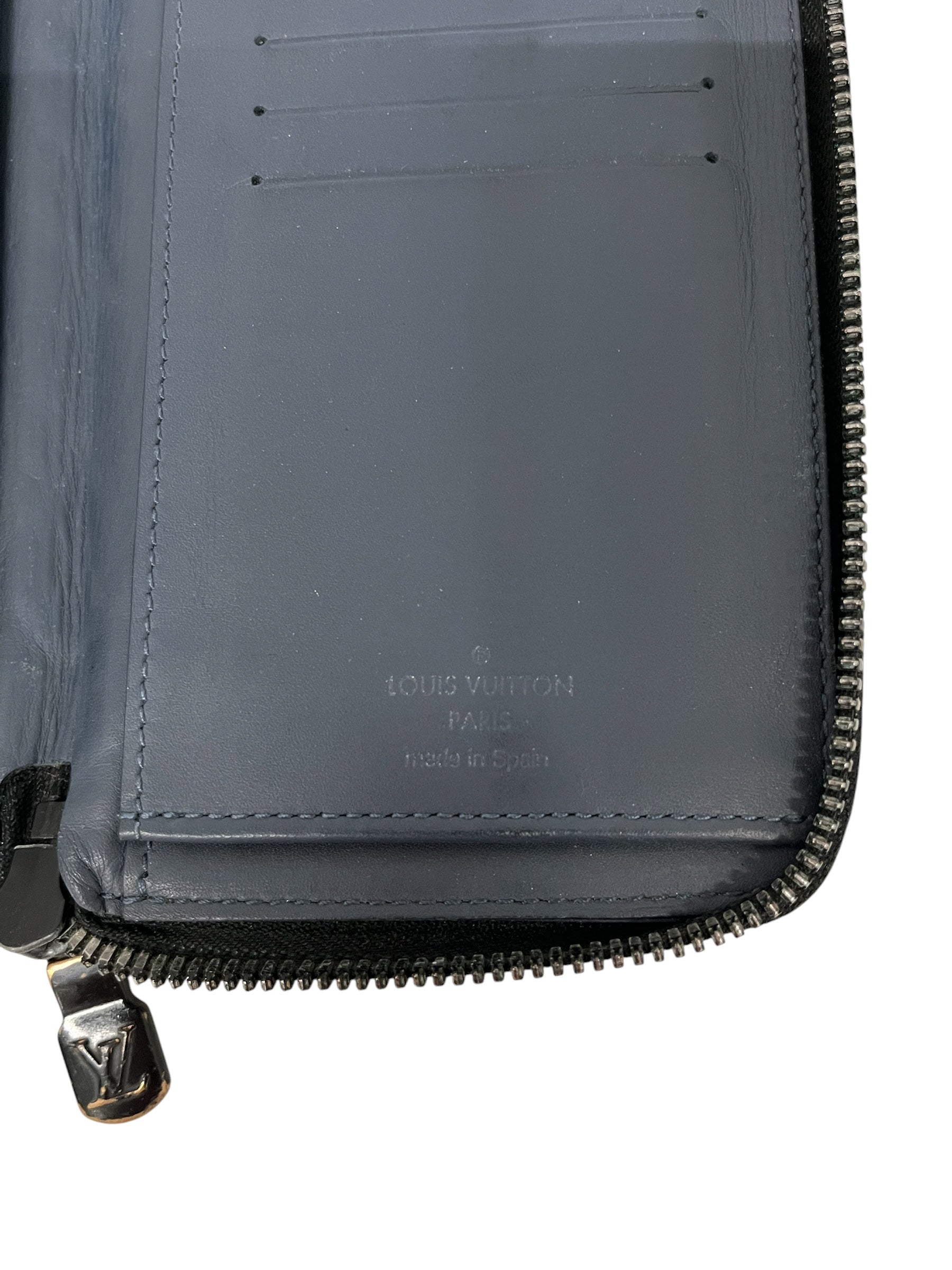 LOUIS VUITTON/Long Wallet/Monogram/Leather/NVY/L's/LEATHER MONOGRAM WALLET view 5