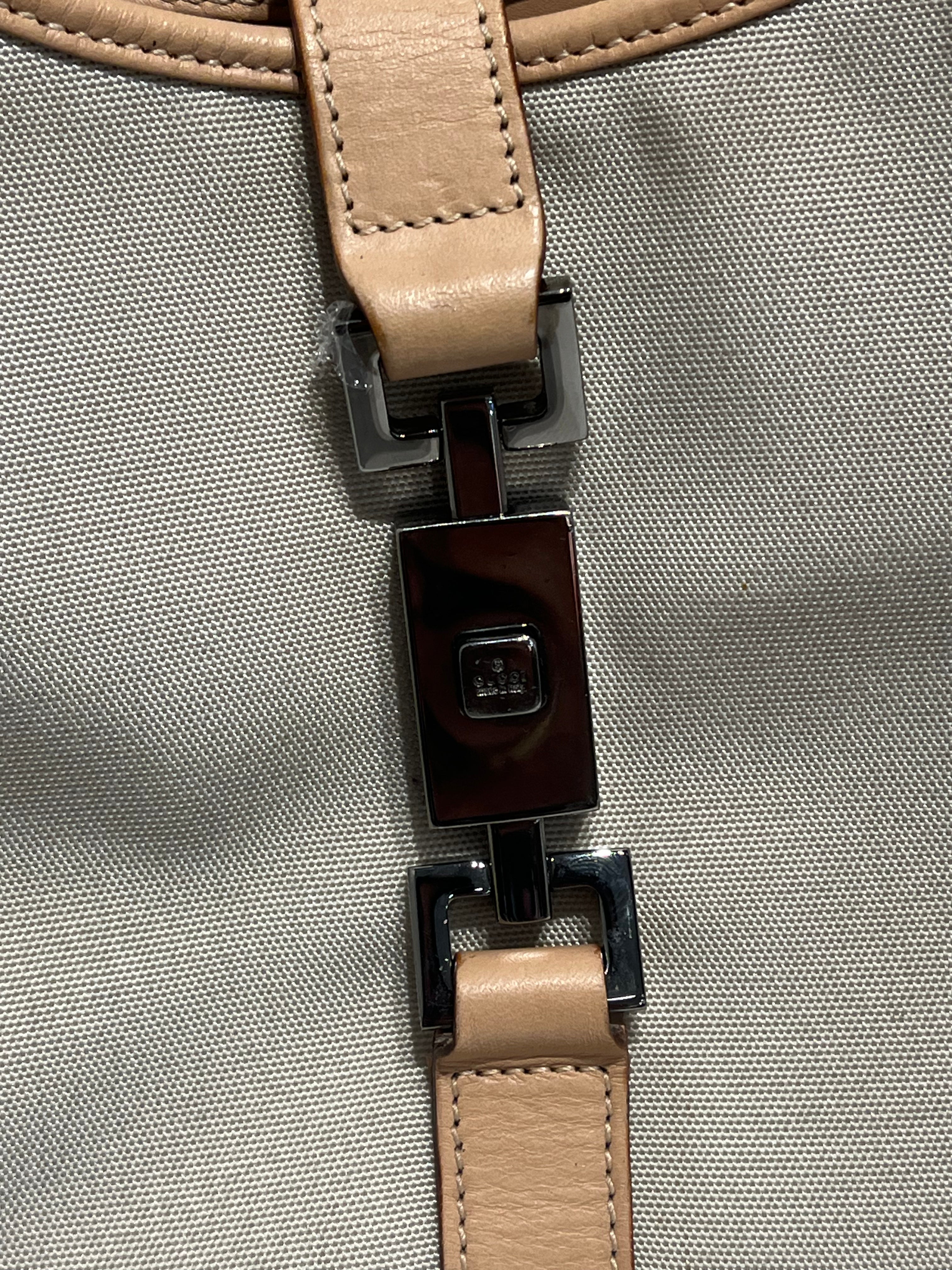 GUCCI/Hand Bag/Cotton/BRW/jackie view 4