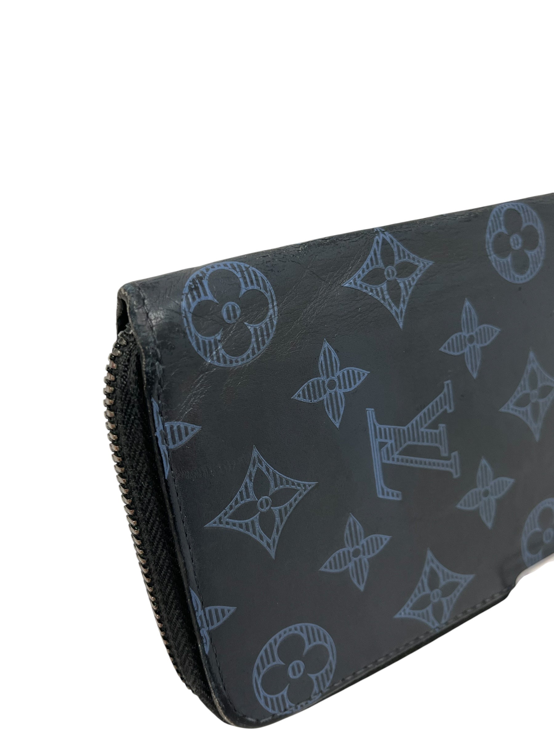 LOUIS VUITTON/Long Wallet/Monogram/Leather/NVY/L's/LEATHER MONOGRAM WALLET view 6