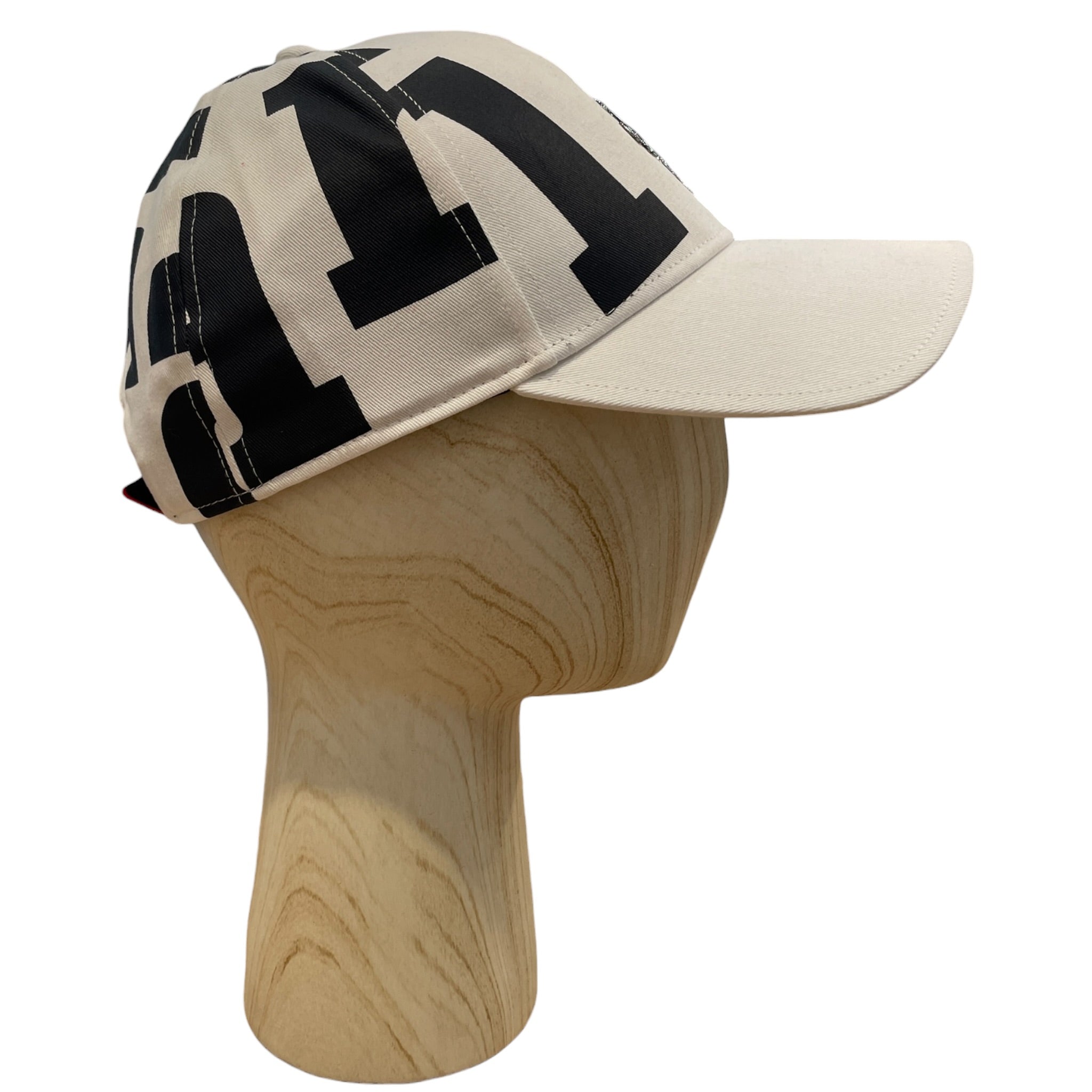 Ferrari/Hat/OS/Cotton/WHT/M's/navy logo printed silver horse view 2