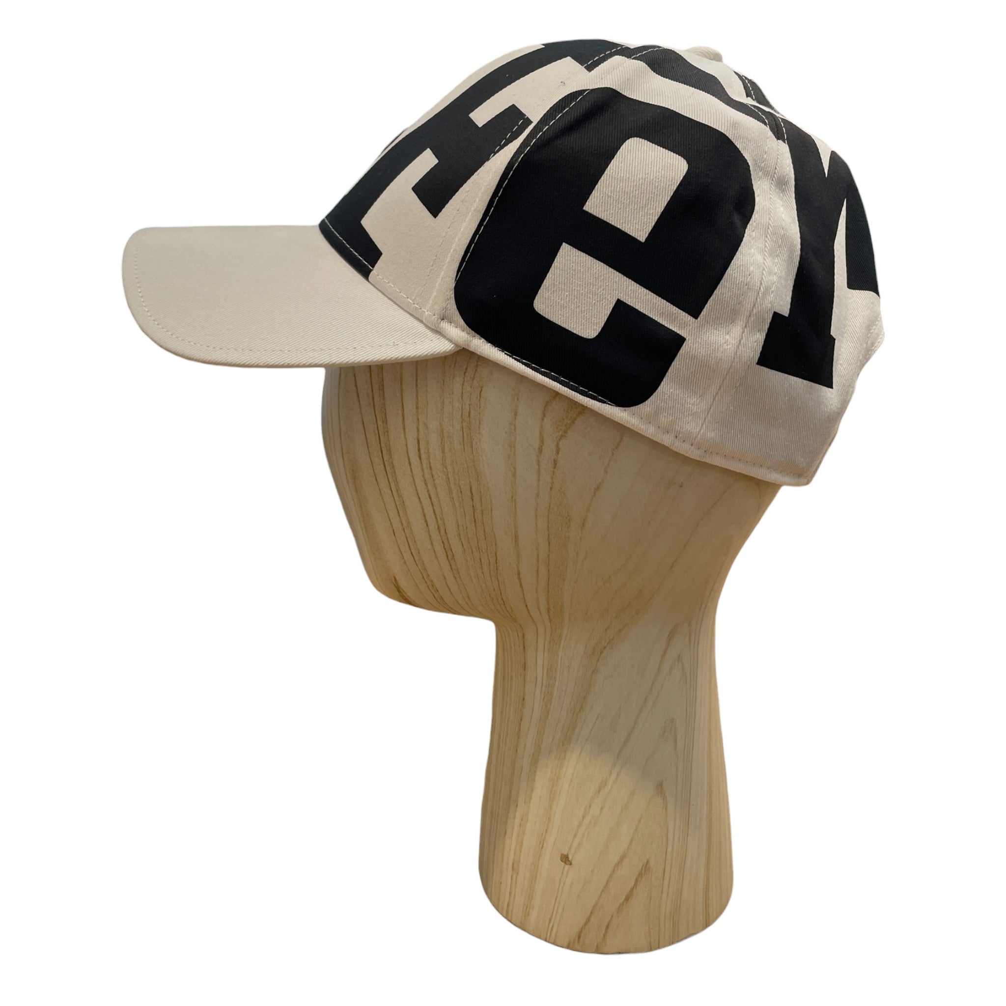 Ferrari/Hat/OS/Cotton/WHT/M's/navy logo printed silver horse view 4