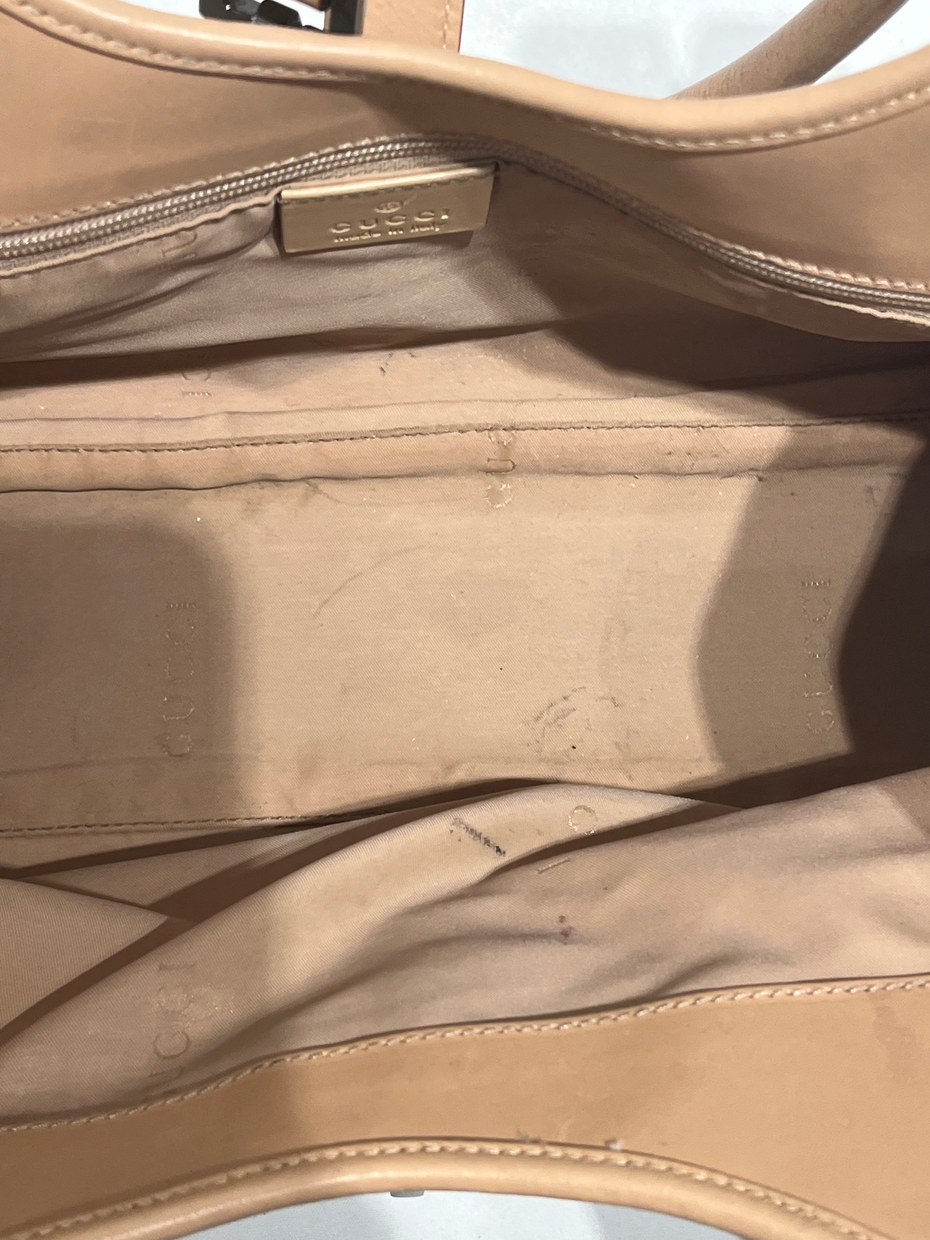 GUCCI/Hand Bag/Cotton/BRW/jackie view 7
