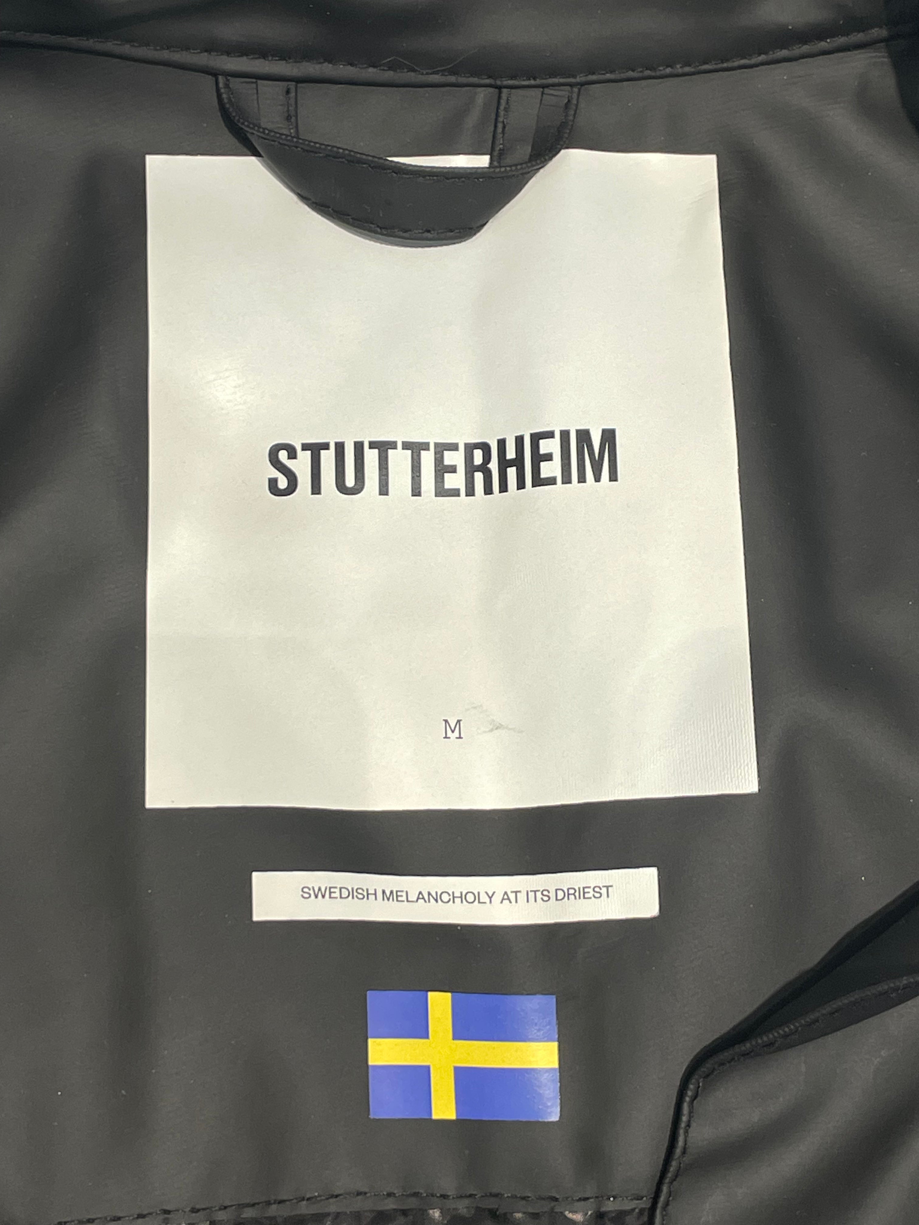 STUTTERHEIM/LS Shirt/M/Leather/BLK/Stutterheim Ringen Shirt view 3
