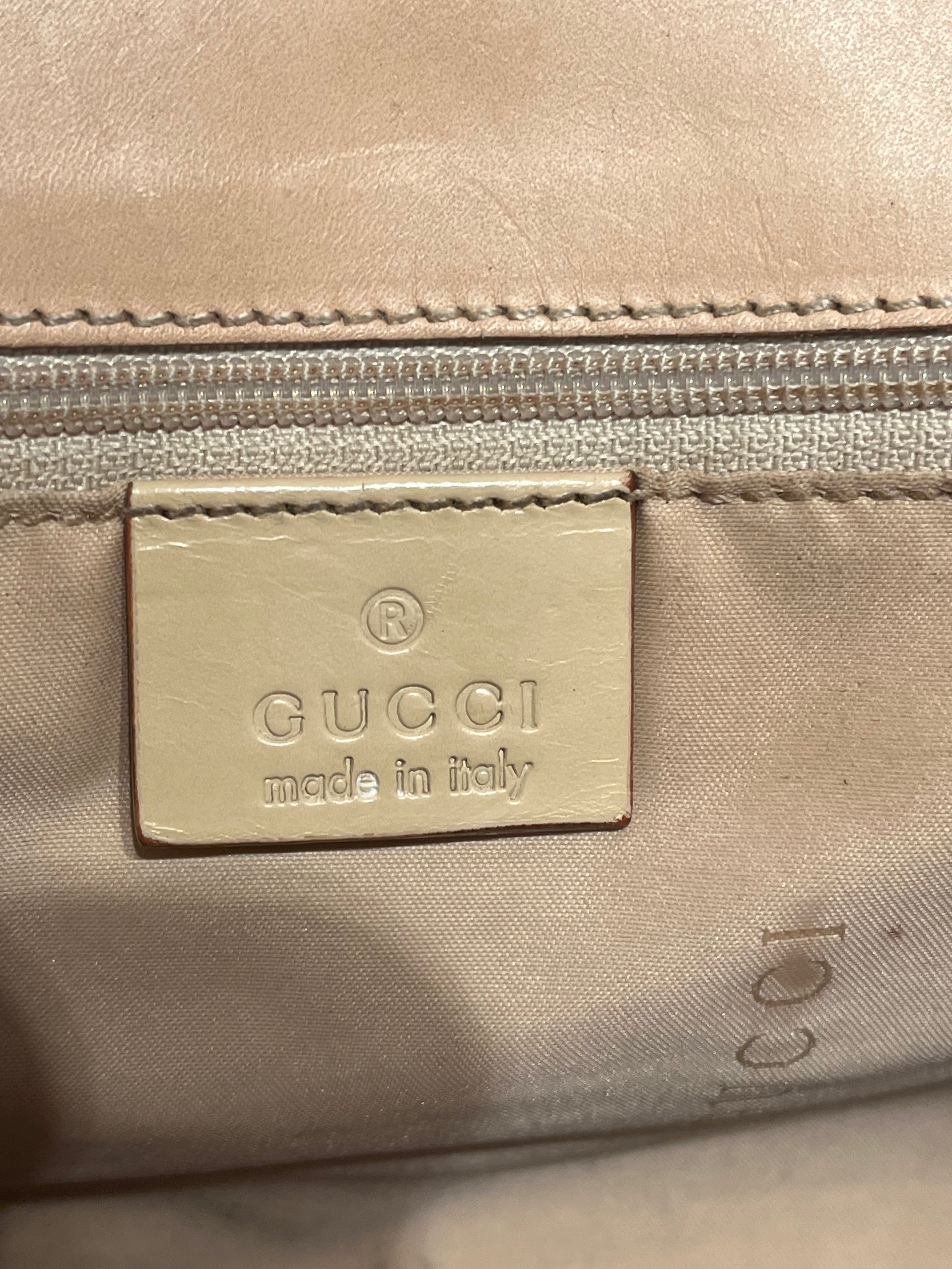 GUCCI/Hand Bag/Cotton/BRW/jackie view 8