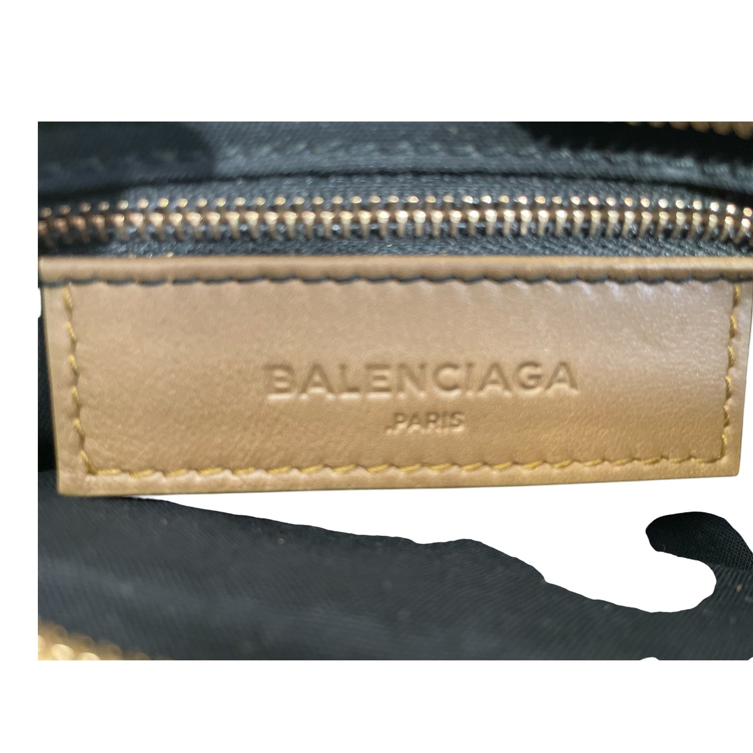 BALENCIAGA/Cross Body Bag/Suede/KHK/Suede Le City Mini Crossbody view 5