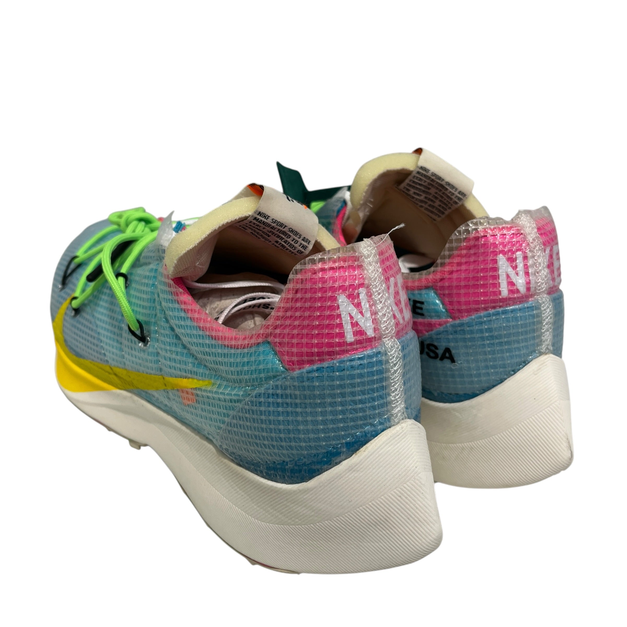 NIKE/Low-Sneakers/US 13.5/Polyester/BLU/Off White Vapor Street view 2