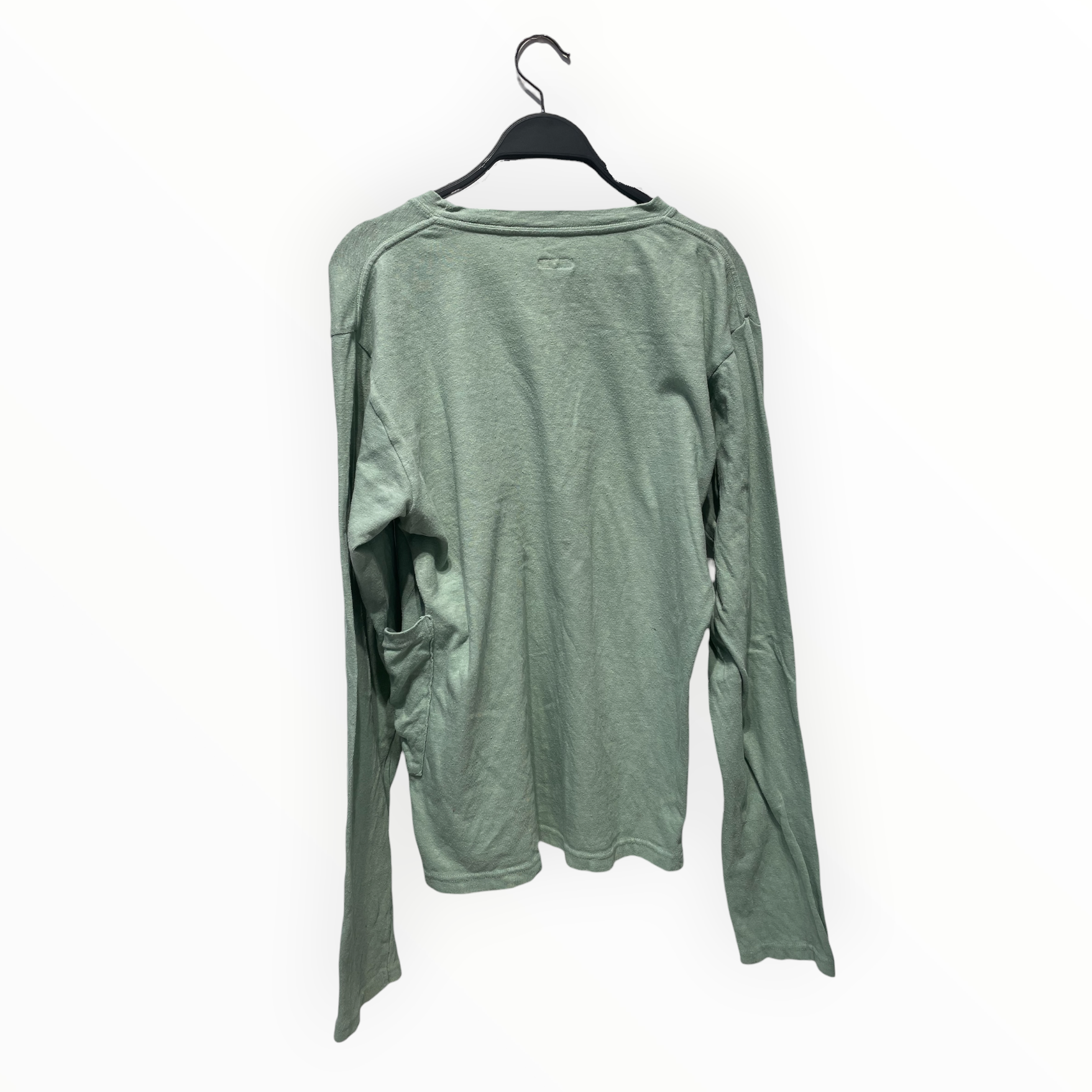 KAPITAL/LS T-Shirt/2/Cotton/GRN/LARGE POCKET DETAIL\ view 2