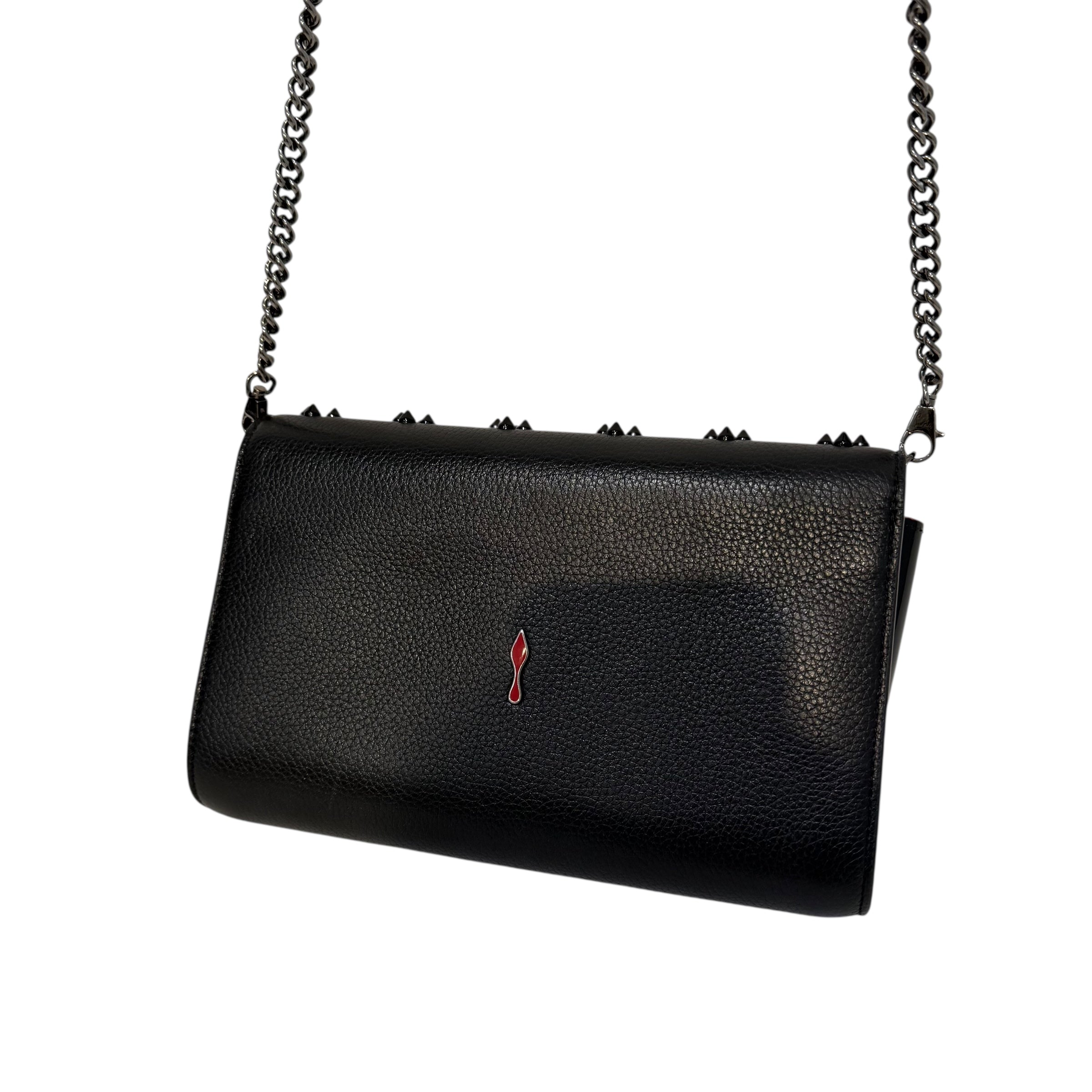 Christian Louboutin/Bag/Leather/BLK/Paloma Clutch Bag view 4