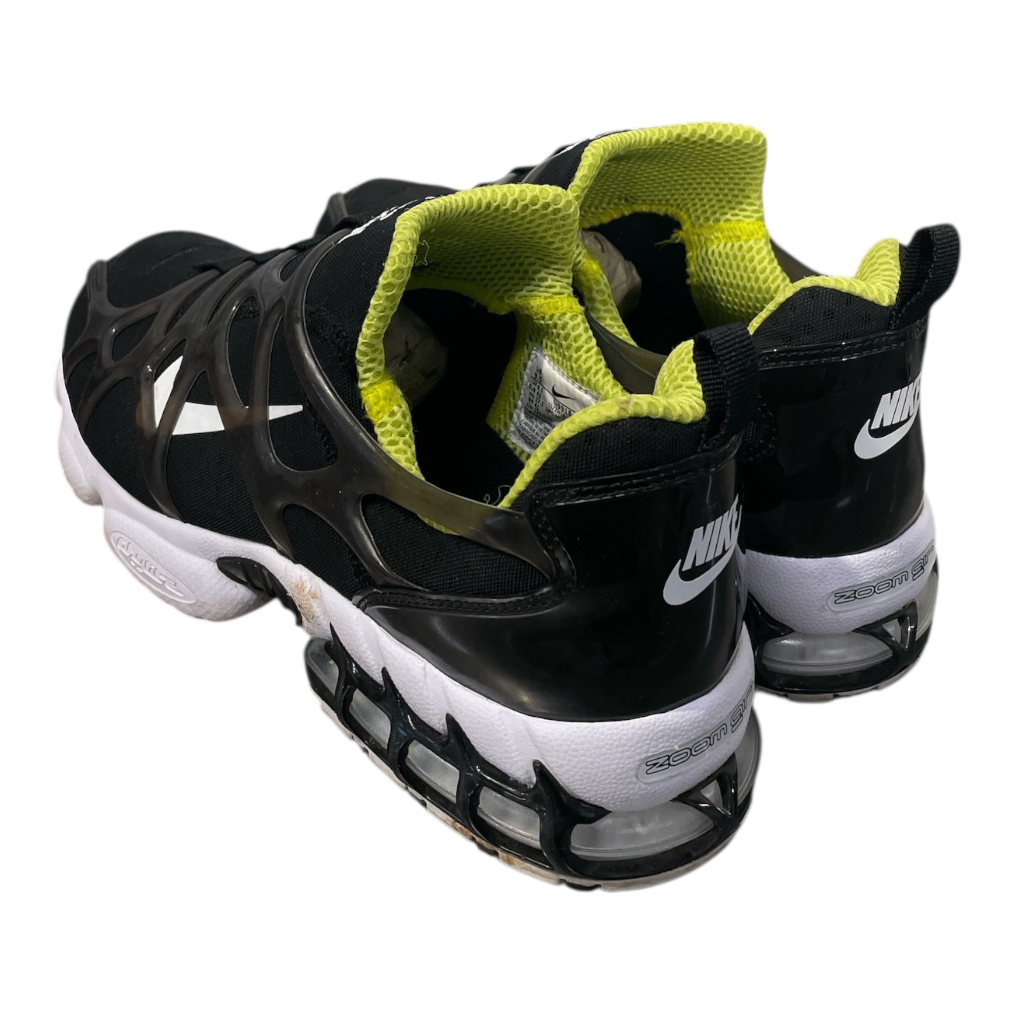 NIKE/STUSSY/Low-Sneakers/US 9.5/Cotton/BLK/Spiridon KK view 2