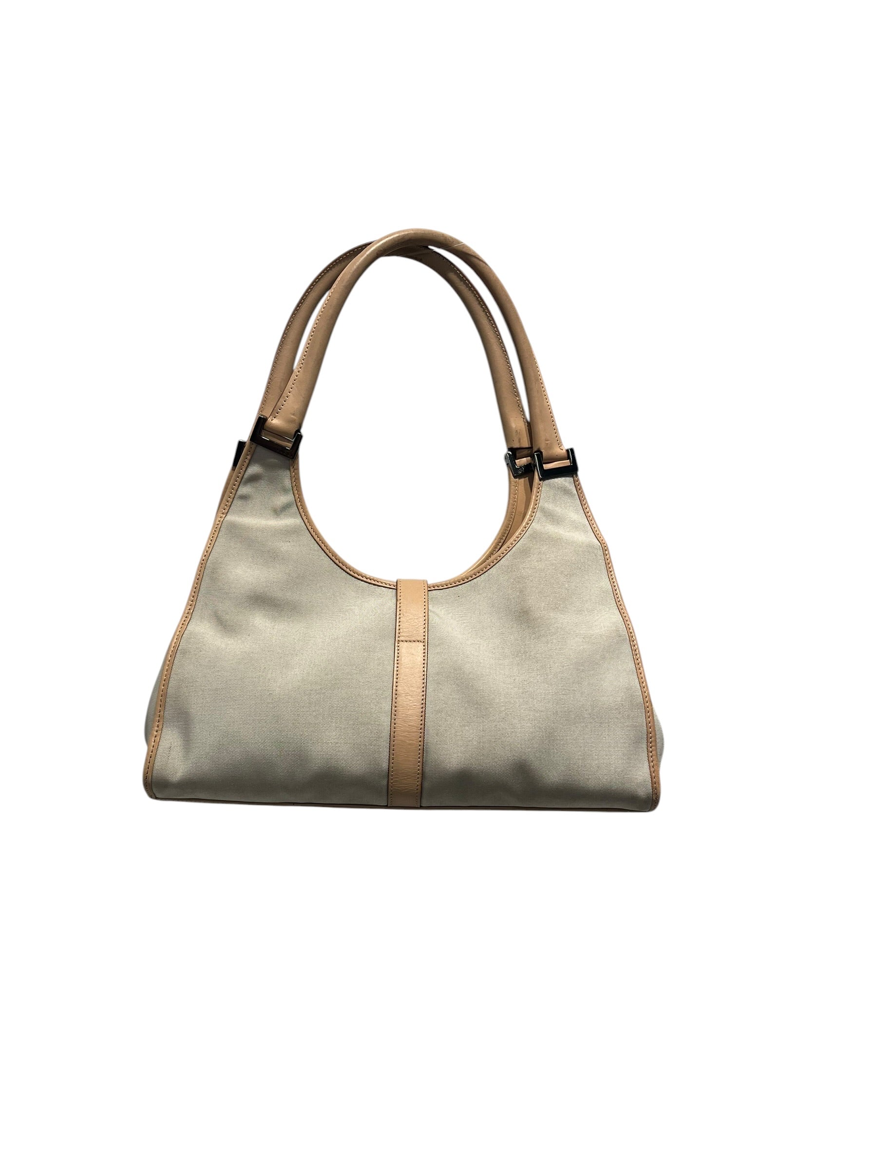 GUCCI/Hand Bag/Cotton/BRW/jackie view 2