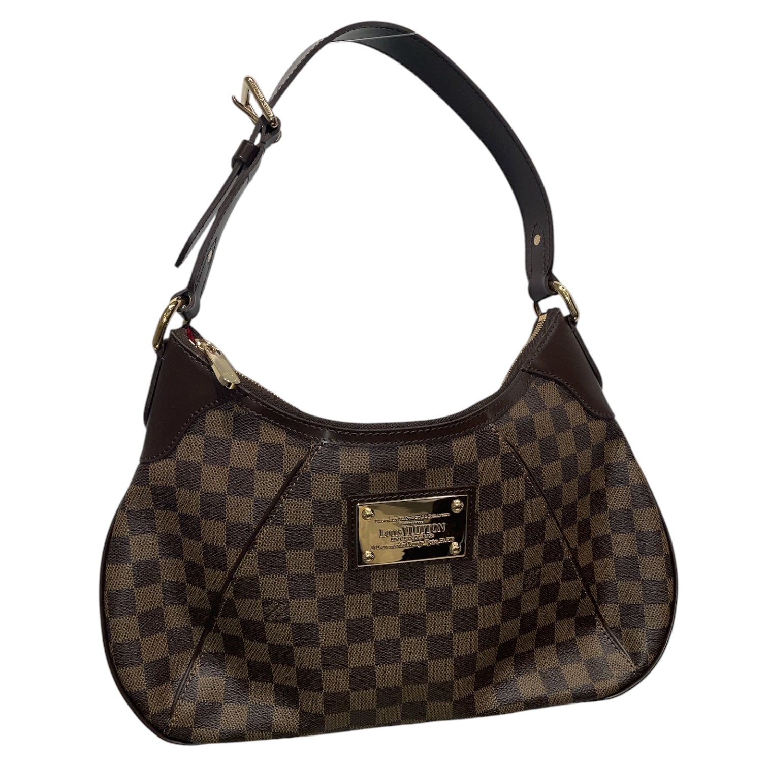 LOUIS VUITTON/Hand Bag/Monogram/Leather/BRW/EBENE THAMES view 1