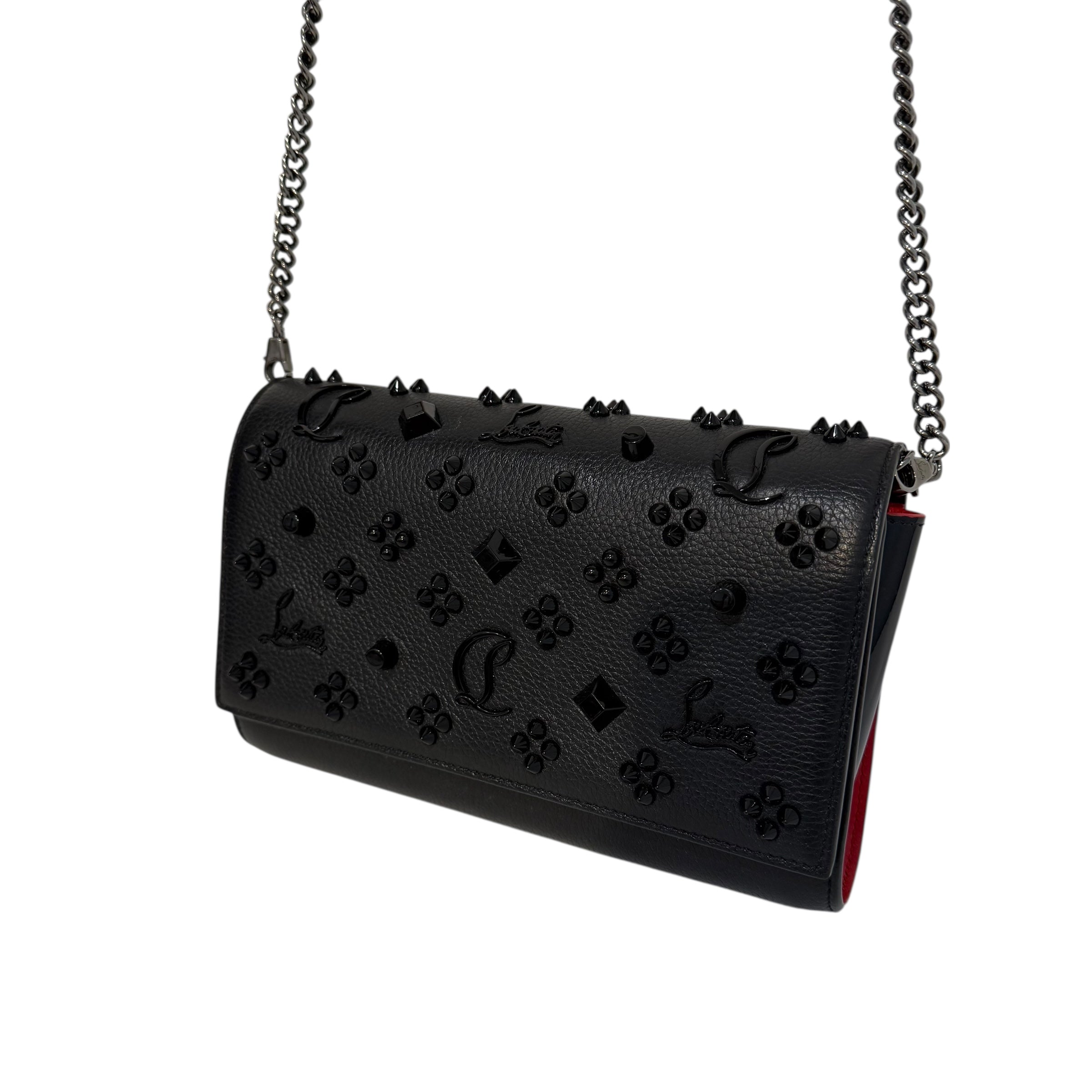 Christian Louboutin/Bag/Leather/BLK/Paloma Clutch Bag view 3
