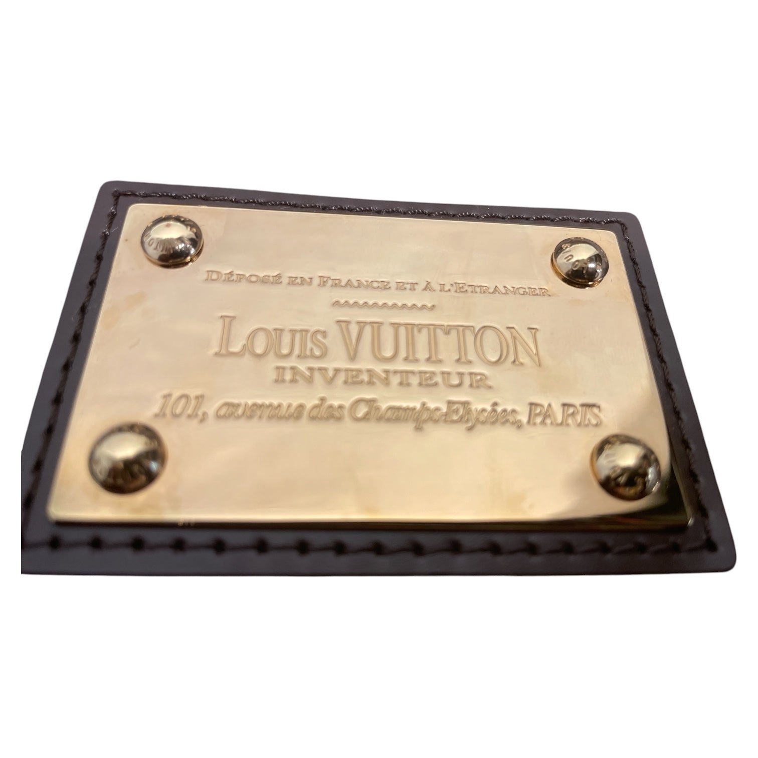 LOUIS VUITTON/Hand Bag/Monogram/Leather/BRW/EBENE THAMES view 6