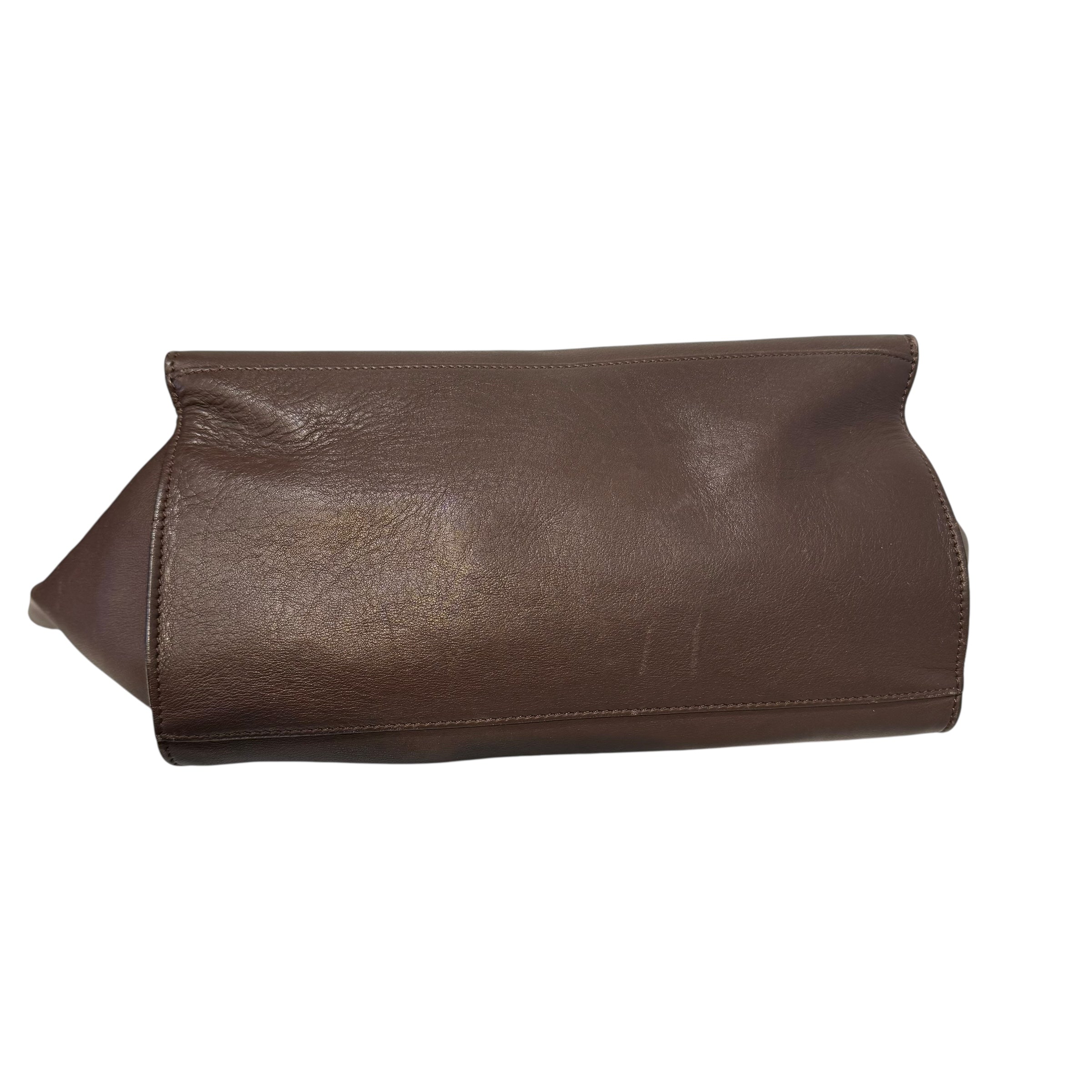 CELINE/Tote Bag/Leather/GRN/Trapeze Shearling view 5