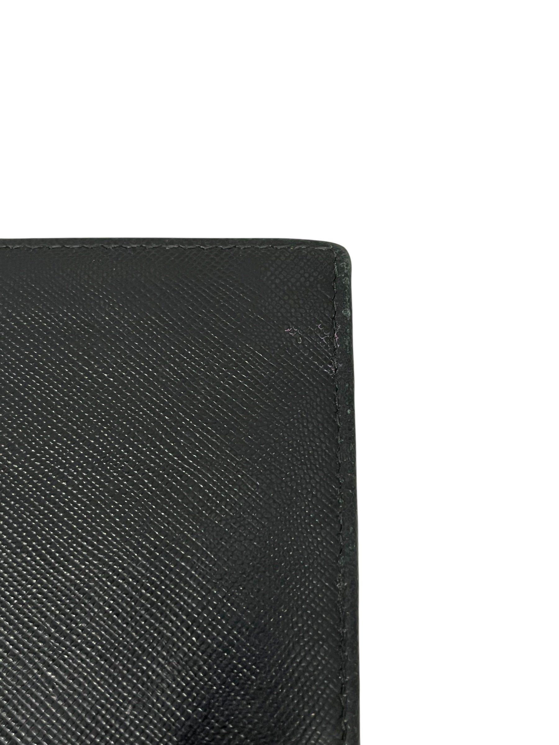 PRADA/Bifold Wallet/Leather/BLK/ view 8