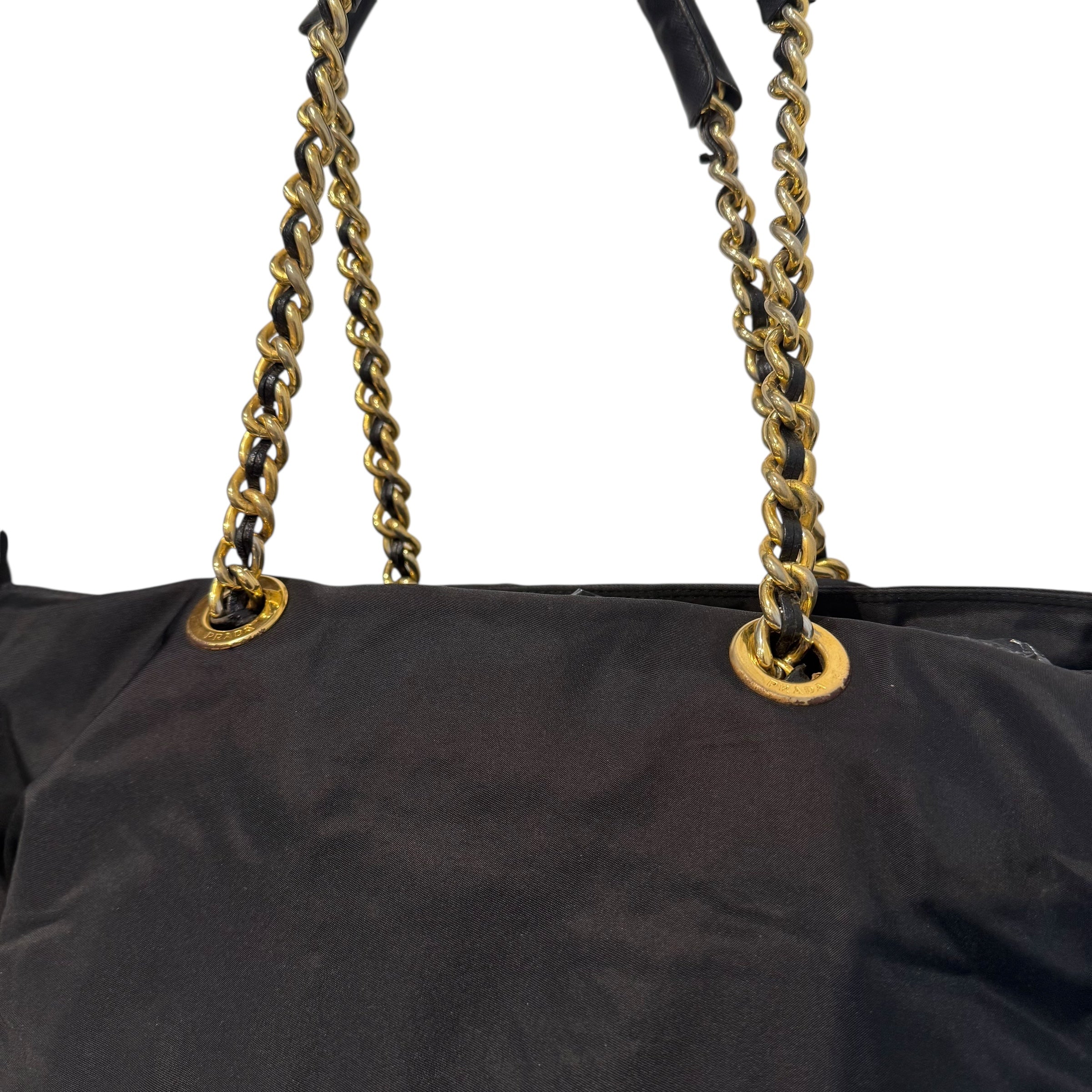 PRADA/Bag/Nylon/BLK/ReNylon  Tesuto Tote view 4