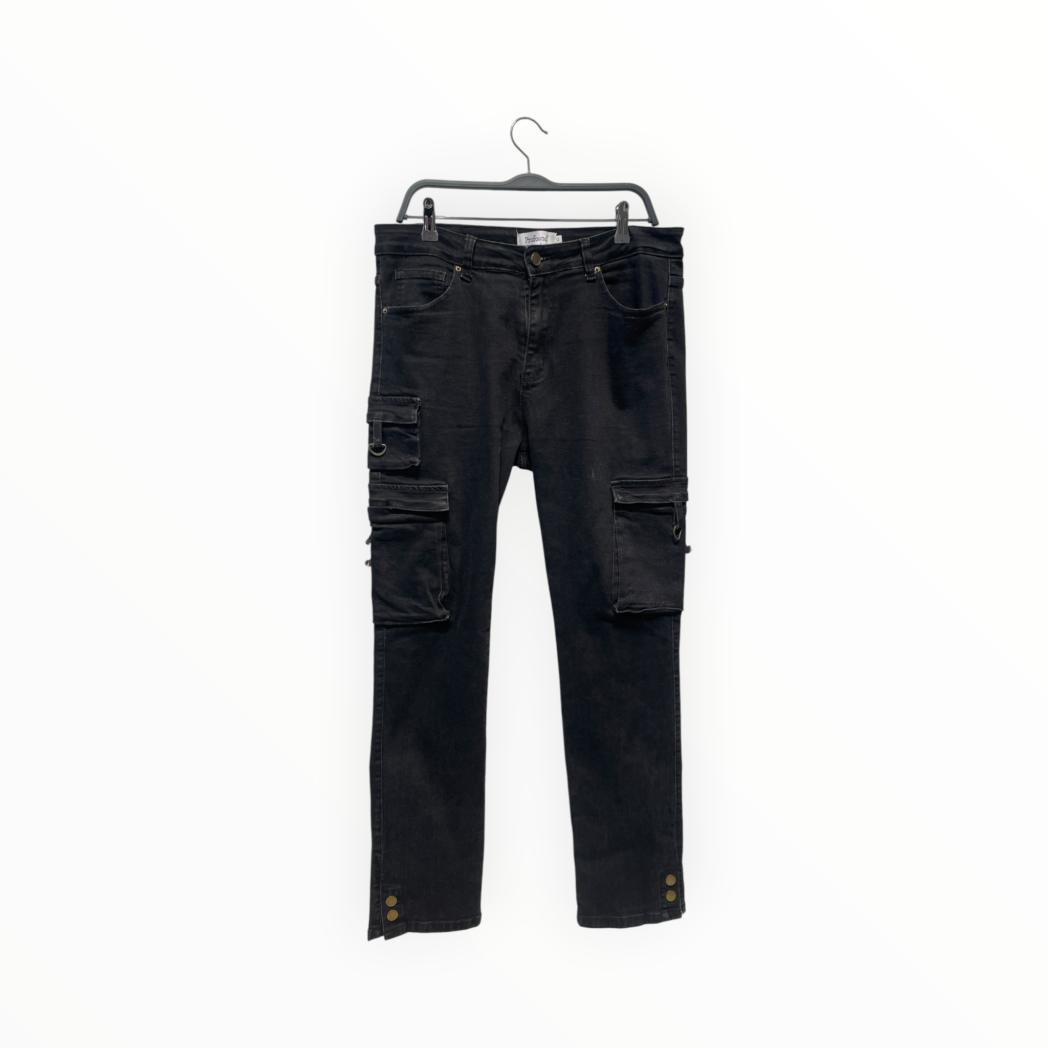 Profound/Pants/Denim/BLK/TASSEL ON POCKET view 1