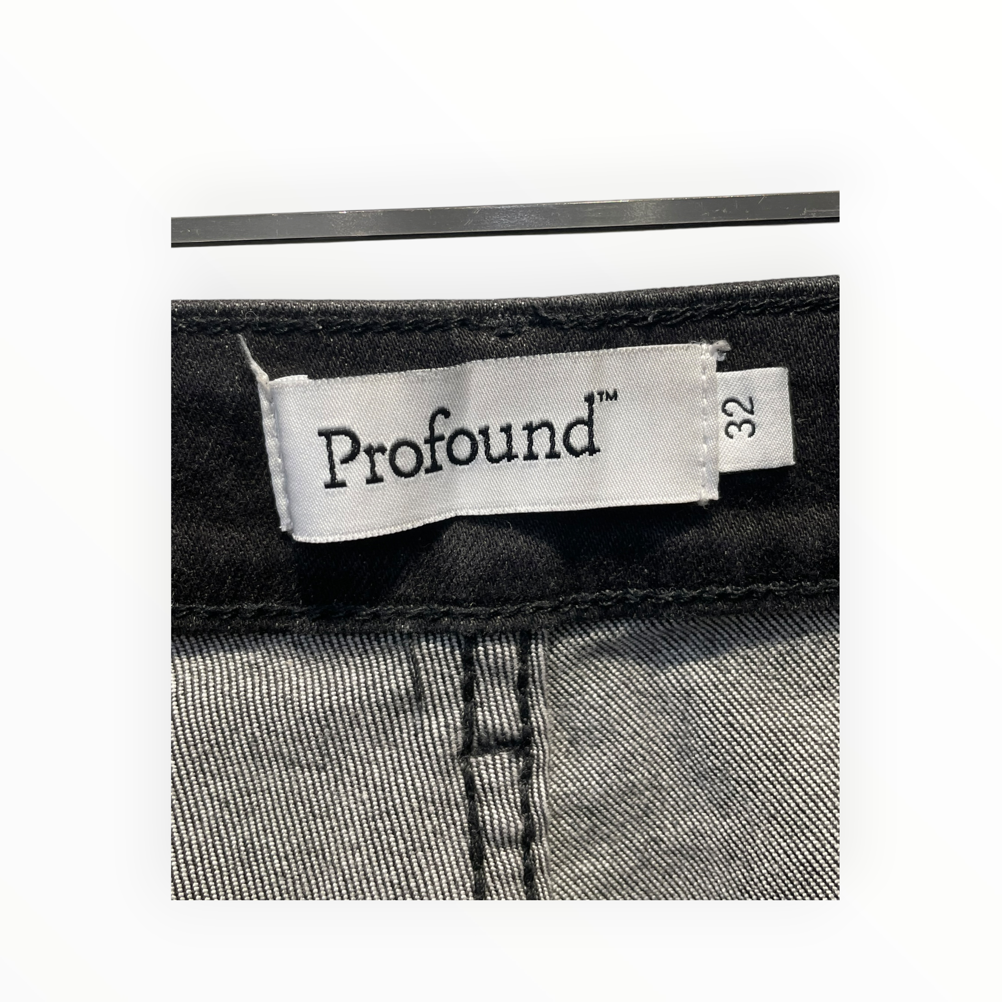 Profound/Pants/Denim/BLK/TASSEL ON POCKET view 3