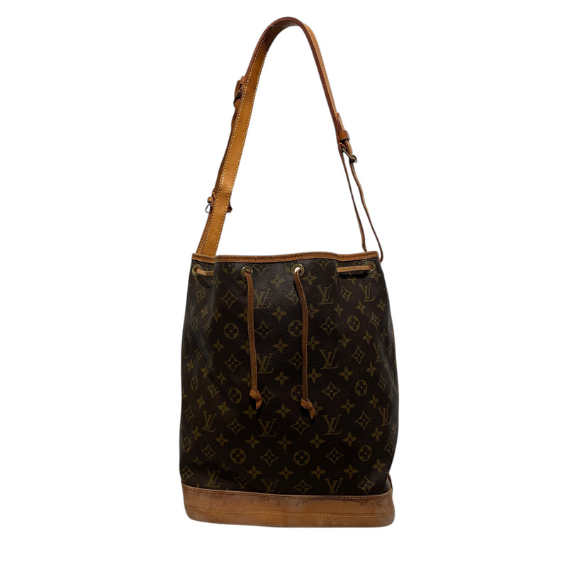 LOUIS VUITTON/Cross Body Bag/Monogram/Leather/BRW/NOE CLOTH