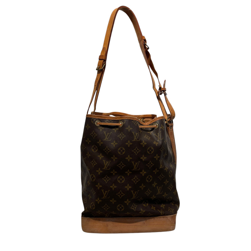 LOUIS VUITTON/Cross Body Bag/Monogram/Leather/BRW/NOE CLOTH