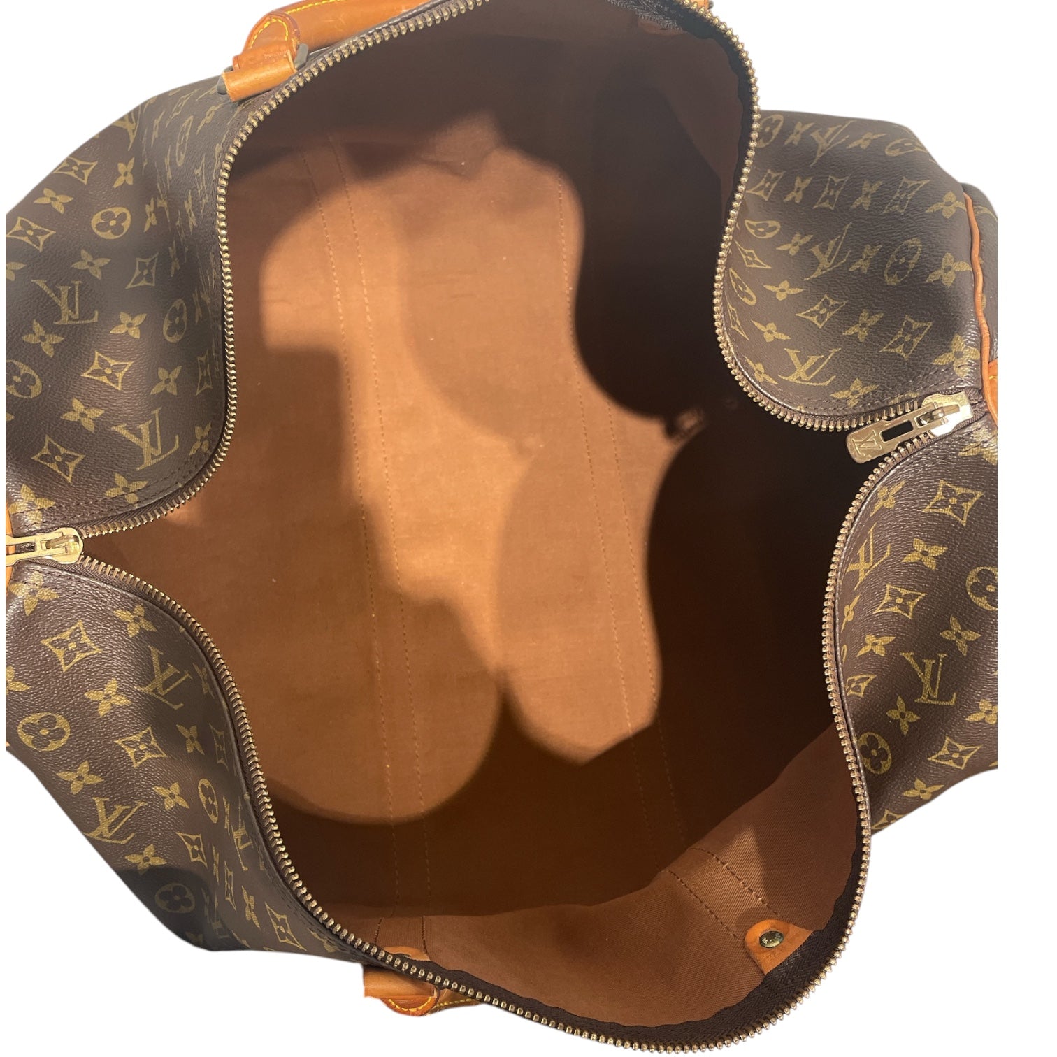 LOUIS VUITTON/Luggage/Leather/BRW/Monogram Keepall 55 view 4