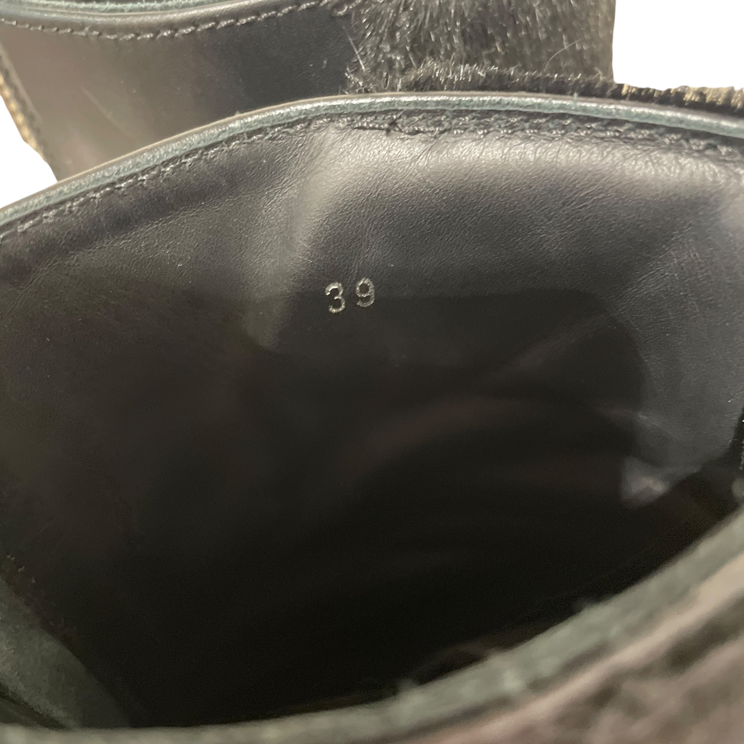 424(FourTwoFour)/Boots/EU 39/Fake Fur/BLK/Pony Hair Marathon Boots view 6
